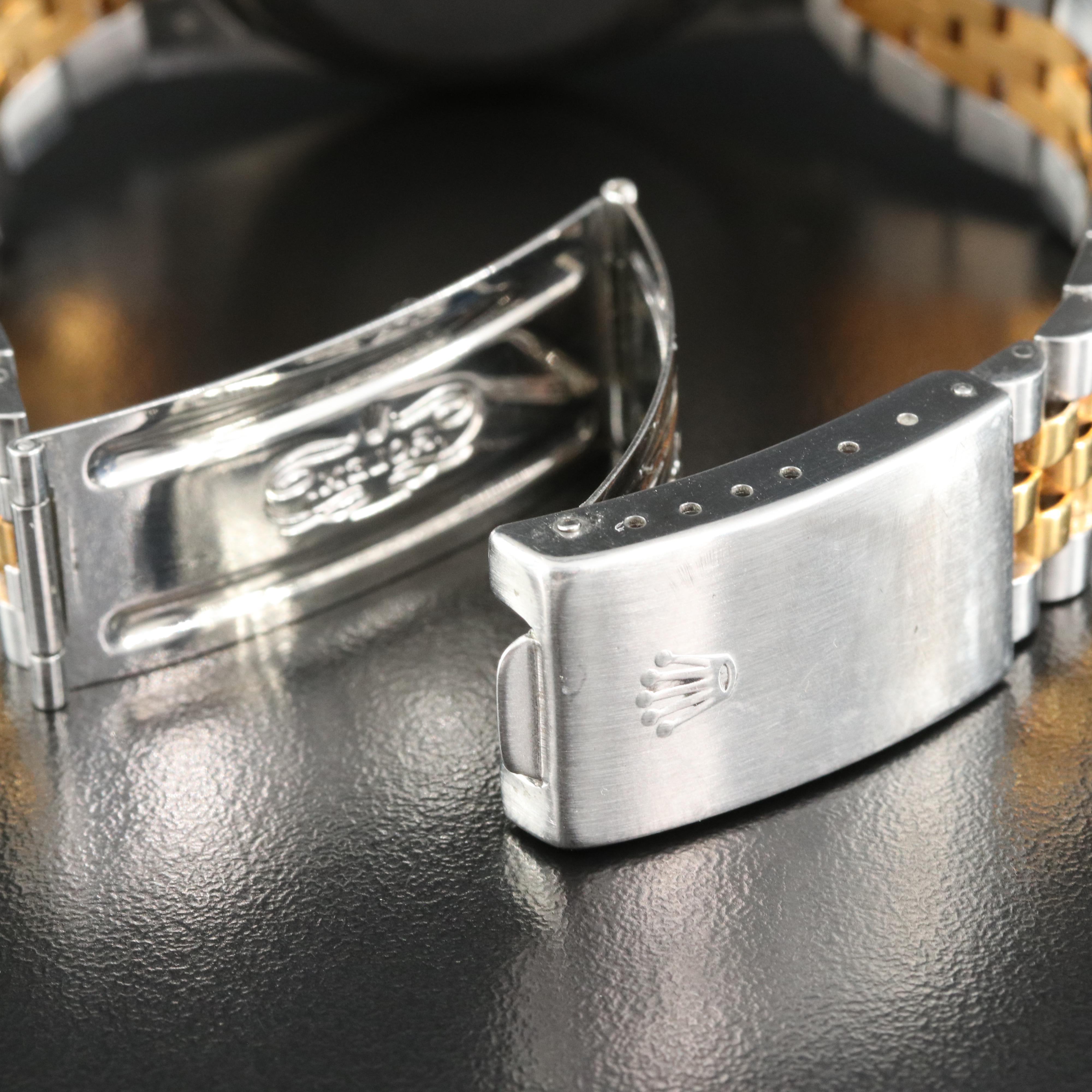 1986 Rolex Oyster Perpetual Datejust 18K and Stainless Steel Watch