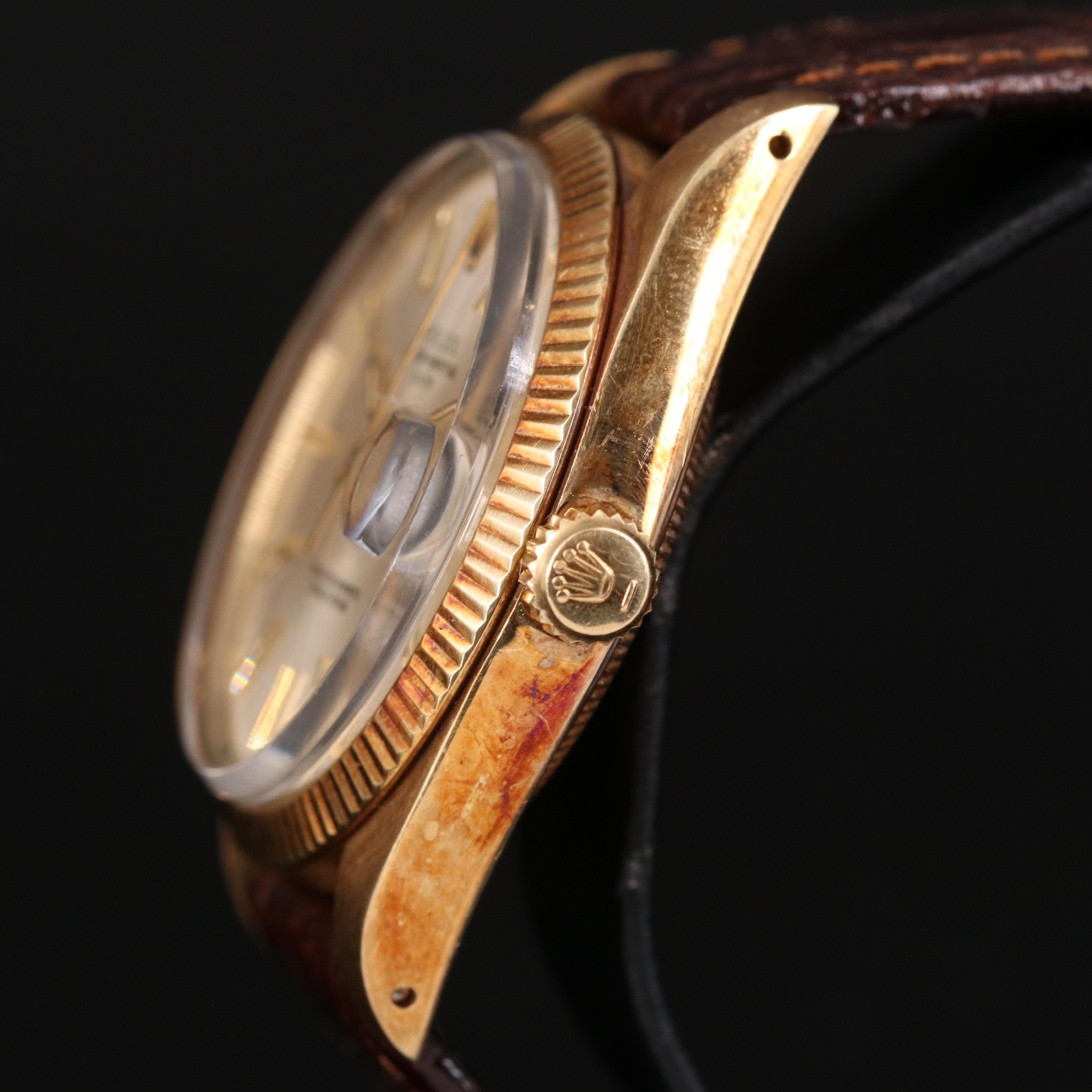 1979 14K Rolex Oyster Perpetual Date Watch