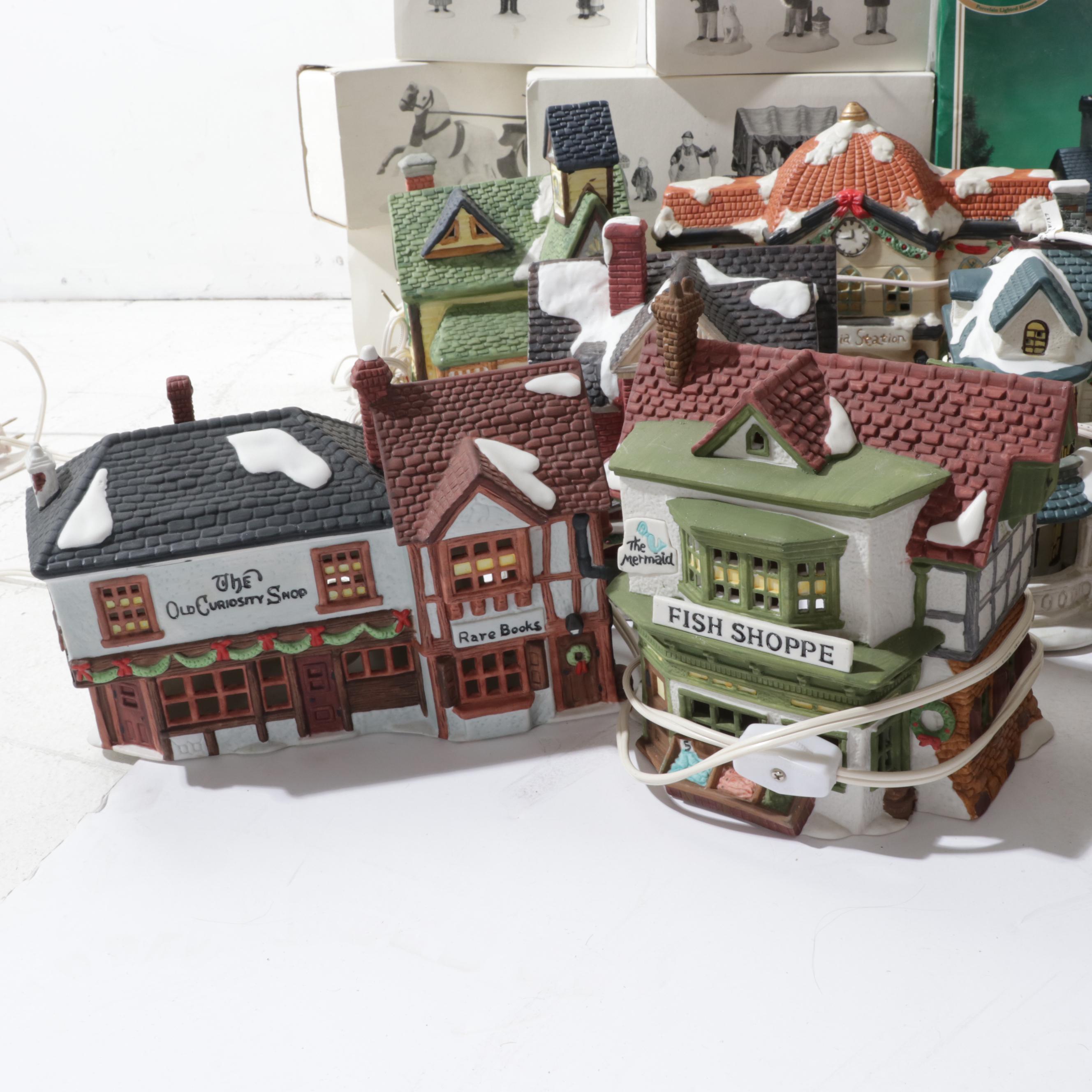 Department 56 Heritage Village "Santa's Workbench", "Victorian Series" and More
