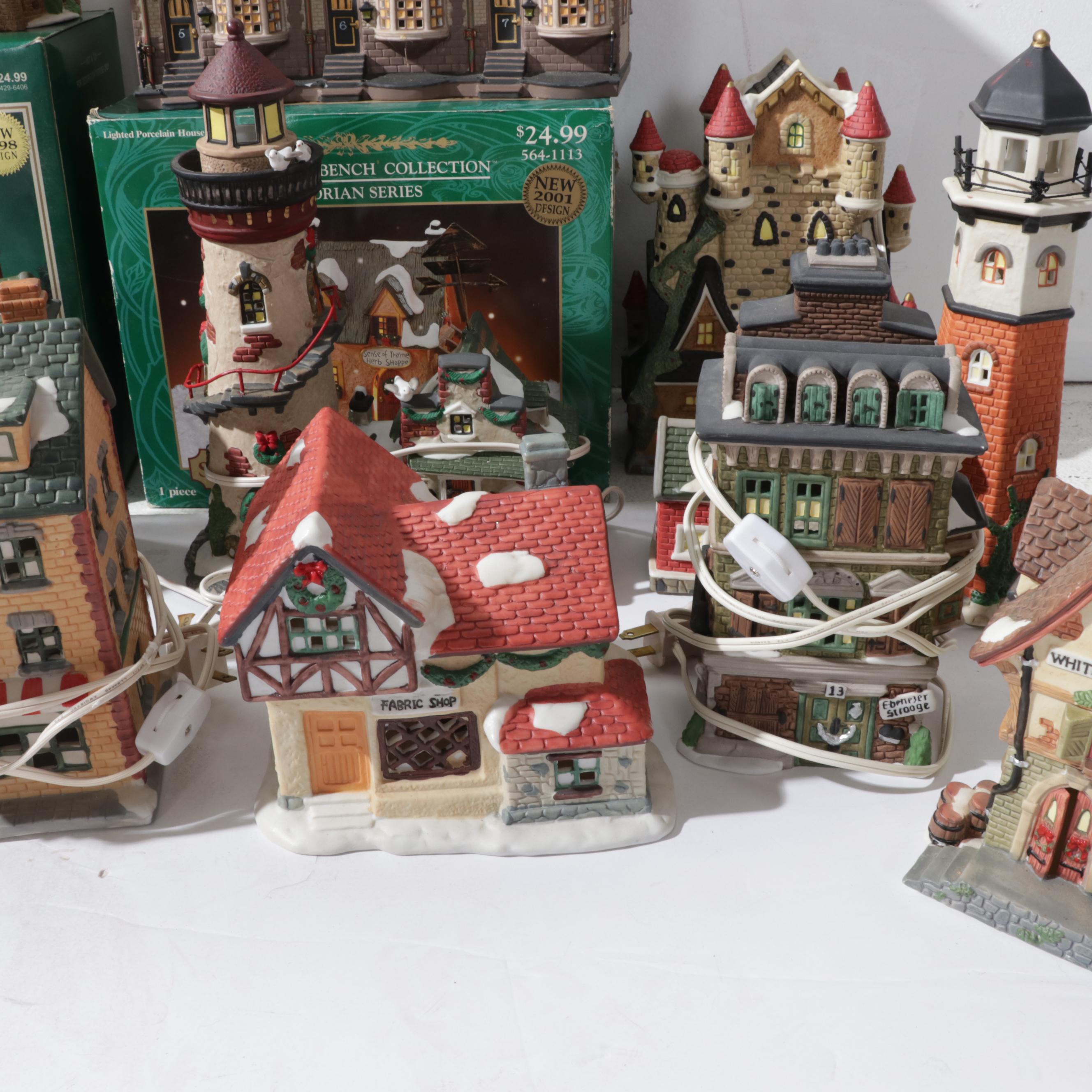 Department 56 Heritage Village "Santa's Workbench", "Victorian Series" and More