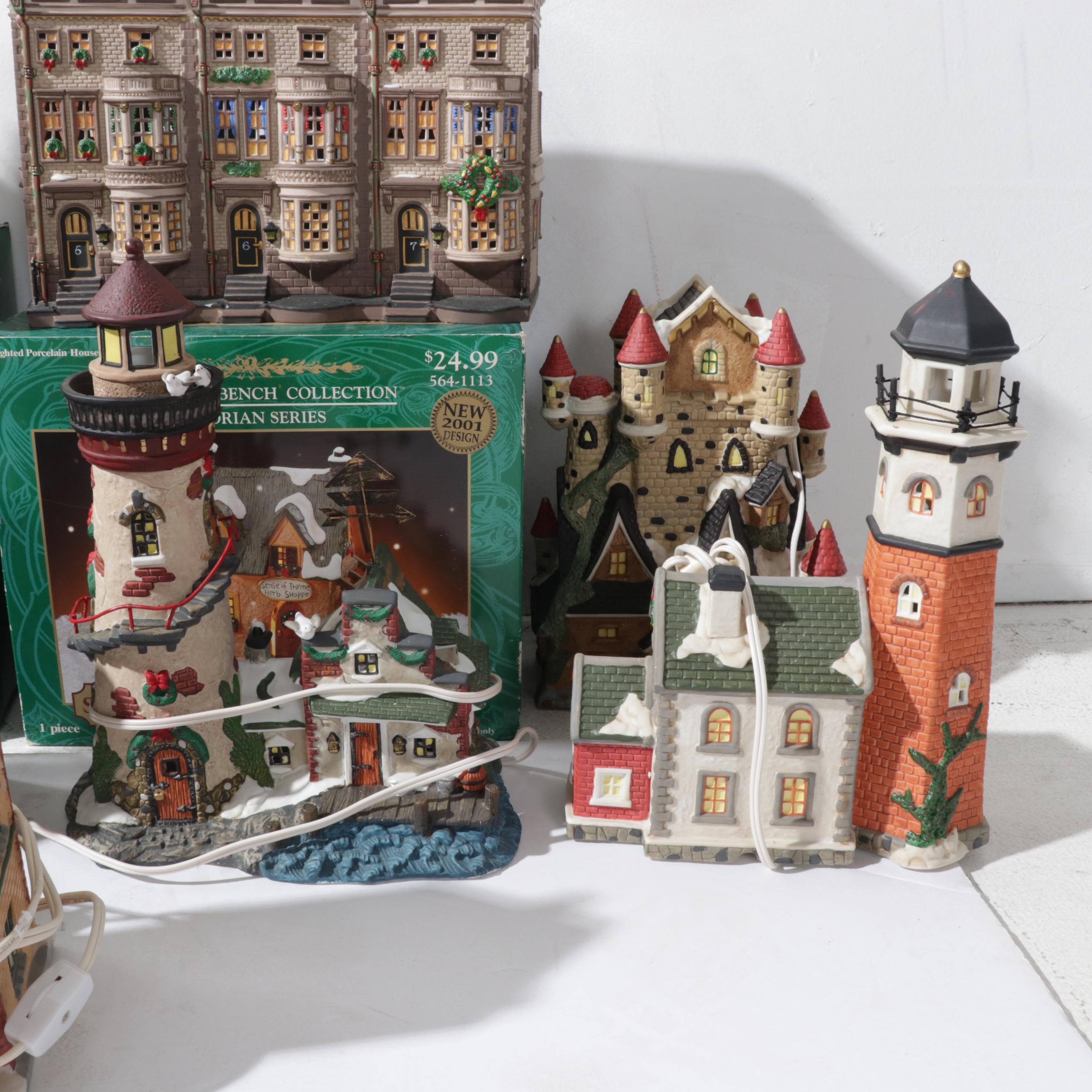 Department 56 Heritage Village "Santa's Workbench", "Victorian Series" and More