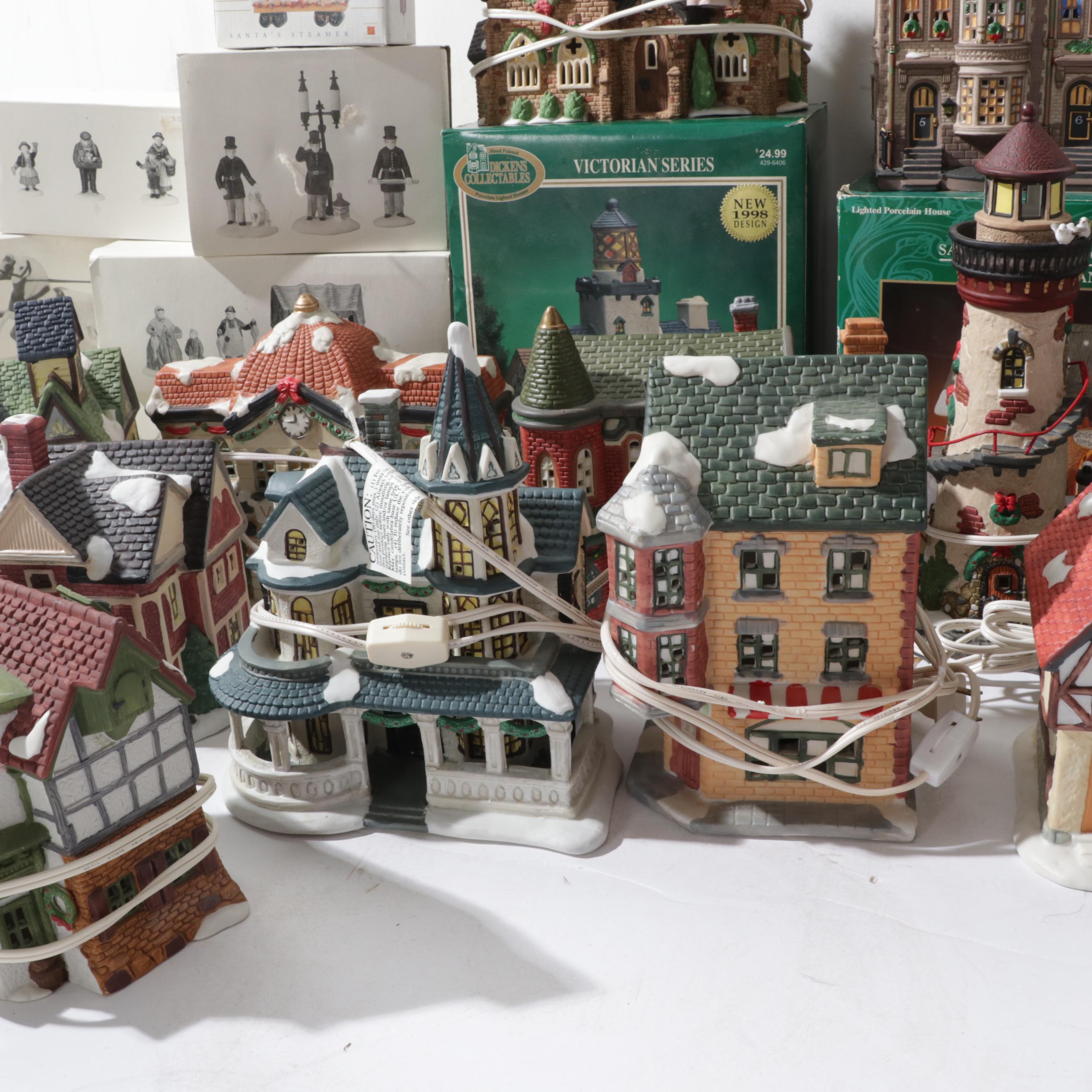 Department 56 Heritage Village "Santa's Workbench", "Victorian Series" and More