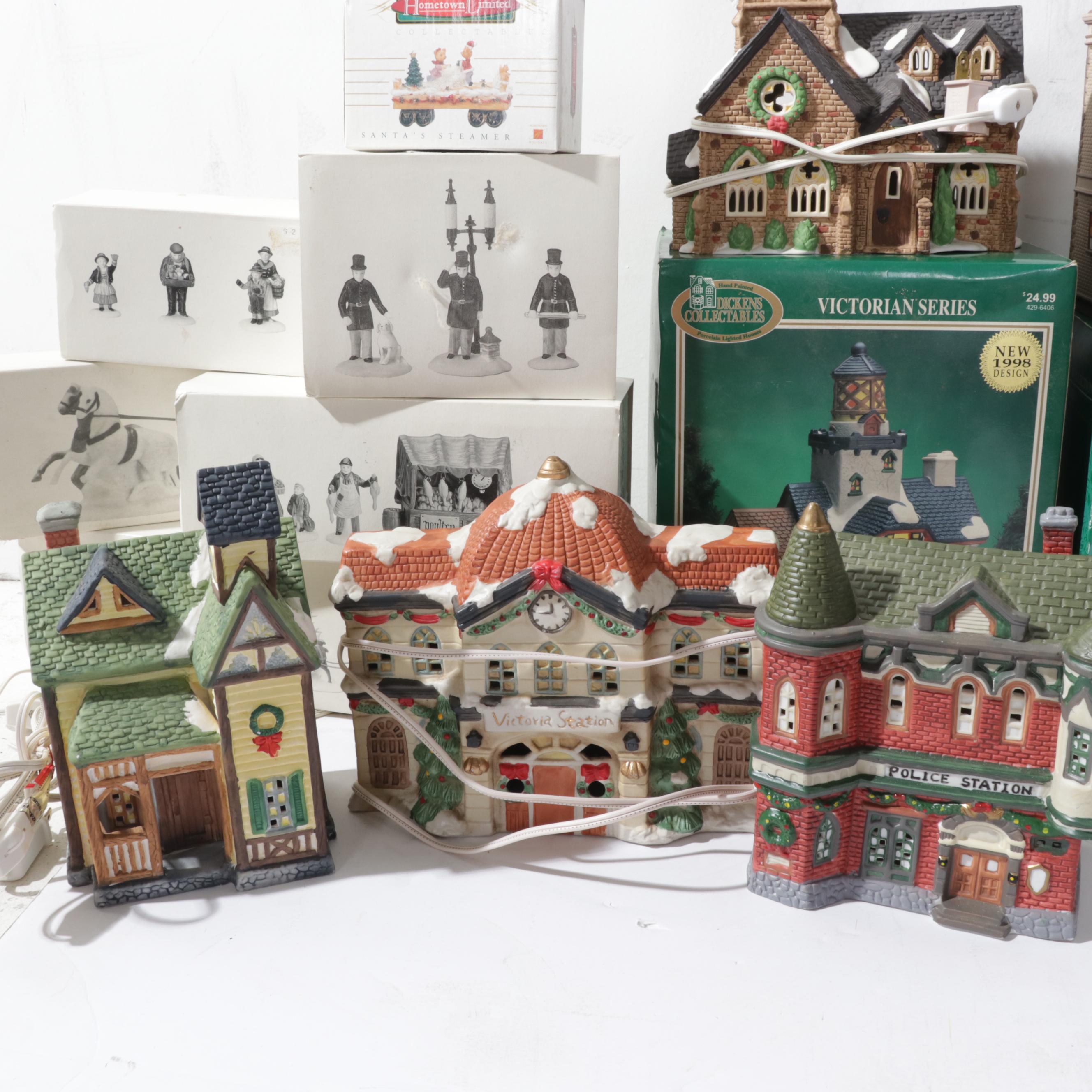 Department 56 Heritage Village "Santa's Workbench", "Victorian Series" and More