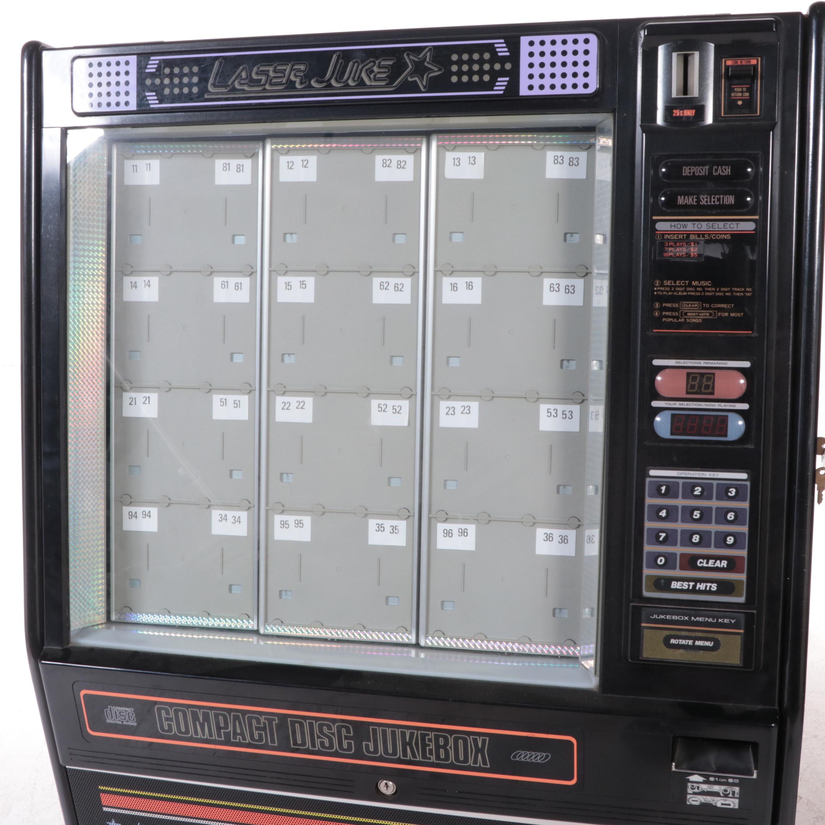 Pioneer Laser Juke Coin-Operated CD Changer Jukebox, 1990
