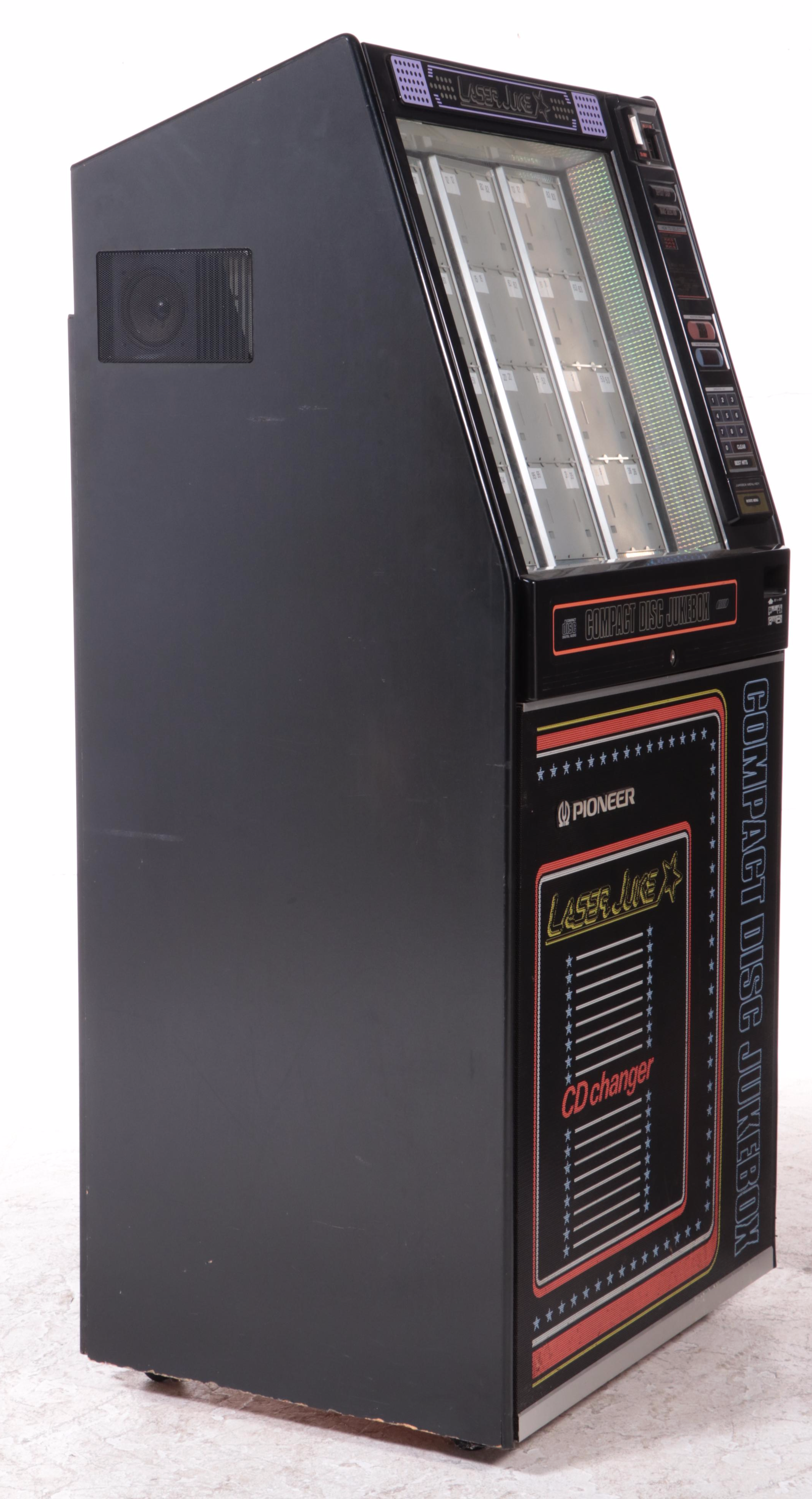 Pioneer Laser Juke Coin-Operated CD Changer Jukebox, 1990