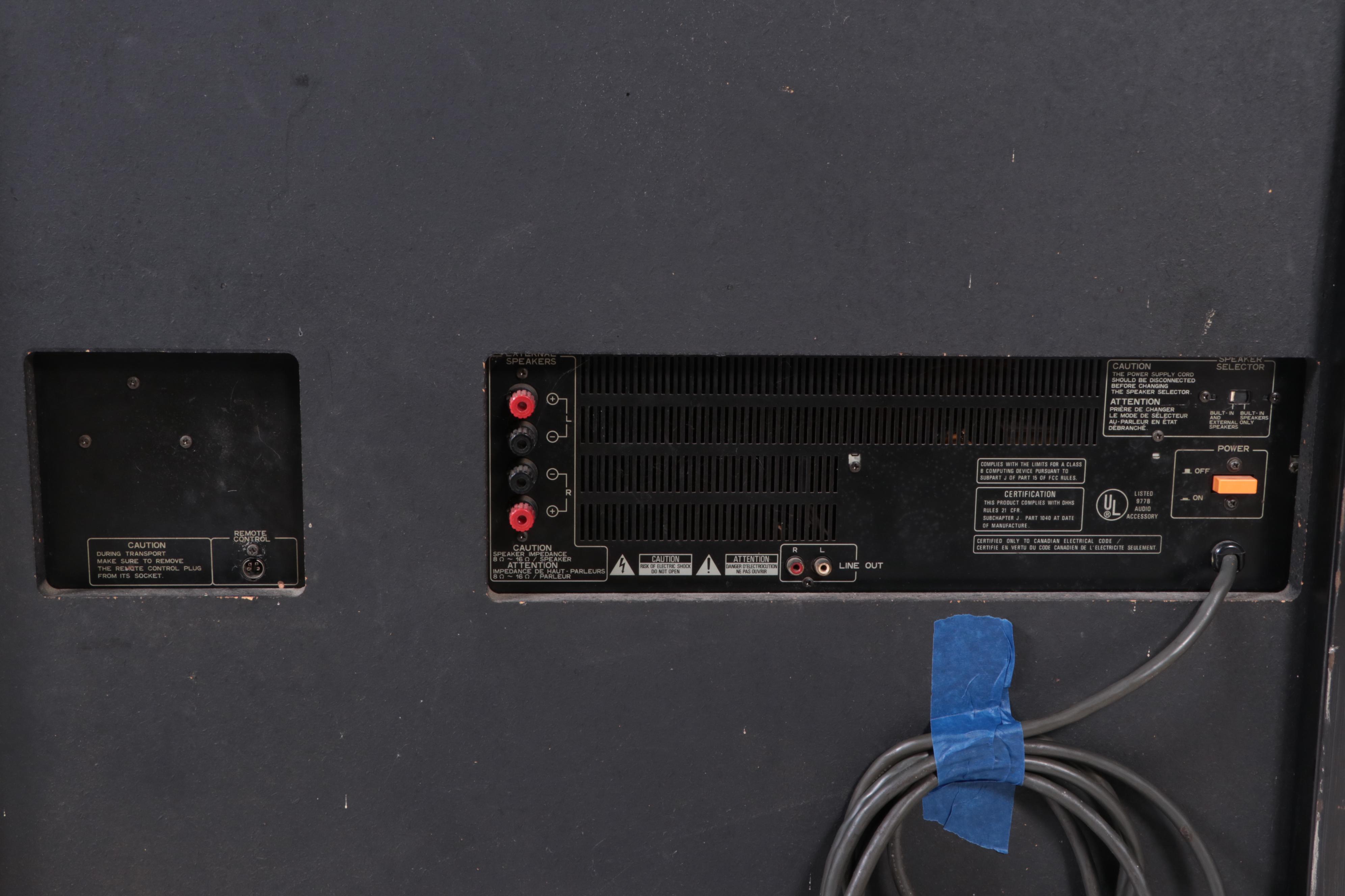 Pioneer Laser Juke Coin-Operated CD Changer Jukebox, 1990