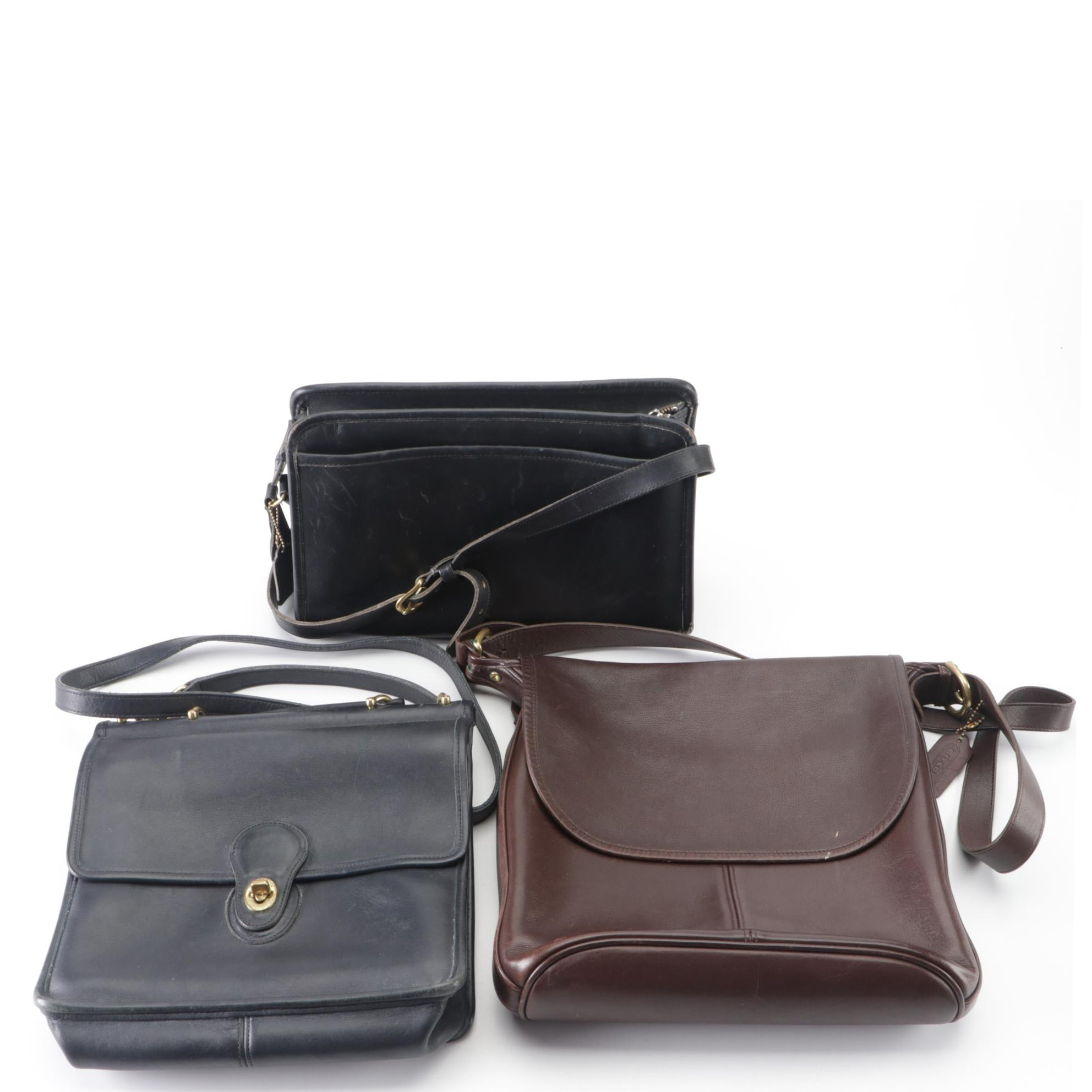 Coach Whitney Bag, Swagger Bag, and Willis Bag in Glove Tanned Leather