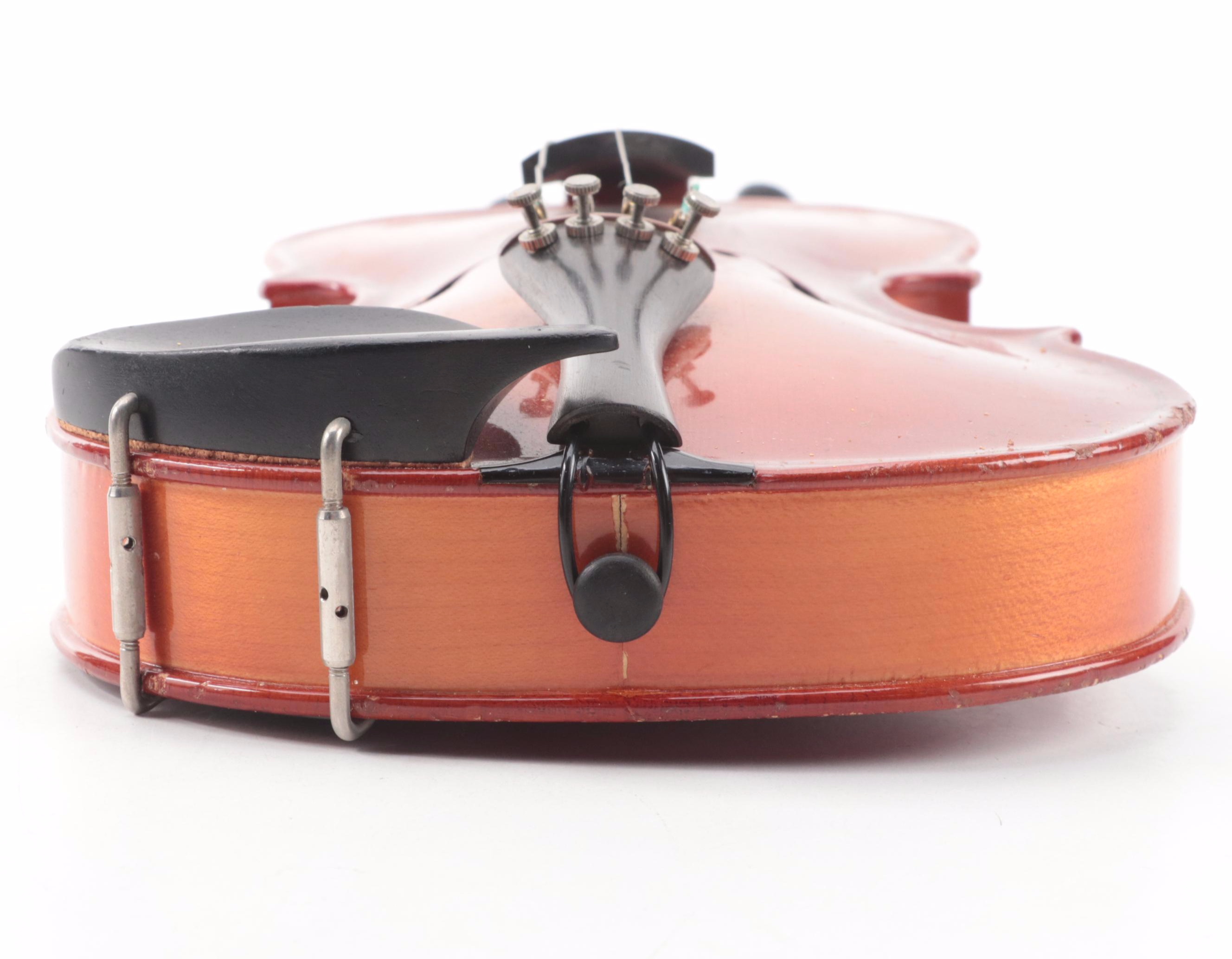 Romanian Stradivarius Replica 4/4 Violin with Bow and Case