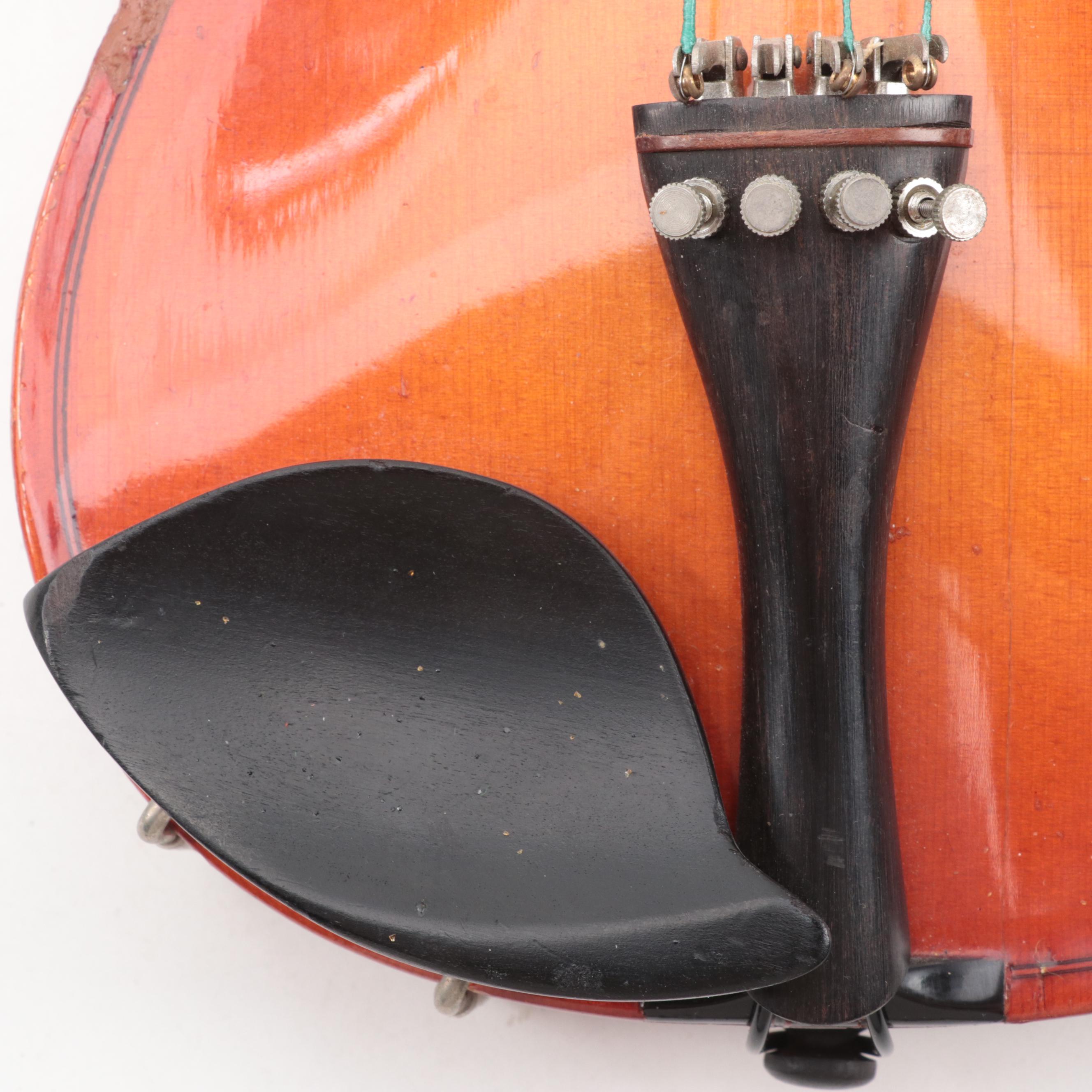 Romanian Stradivarius Replica 4/4 Violin with Bow and Case