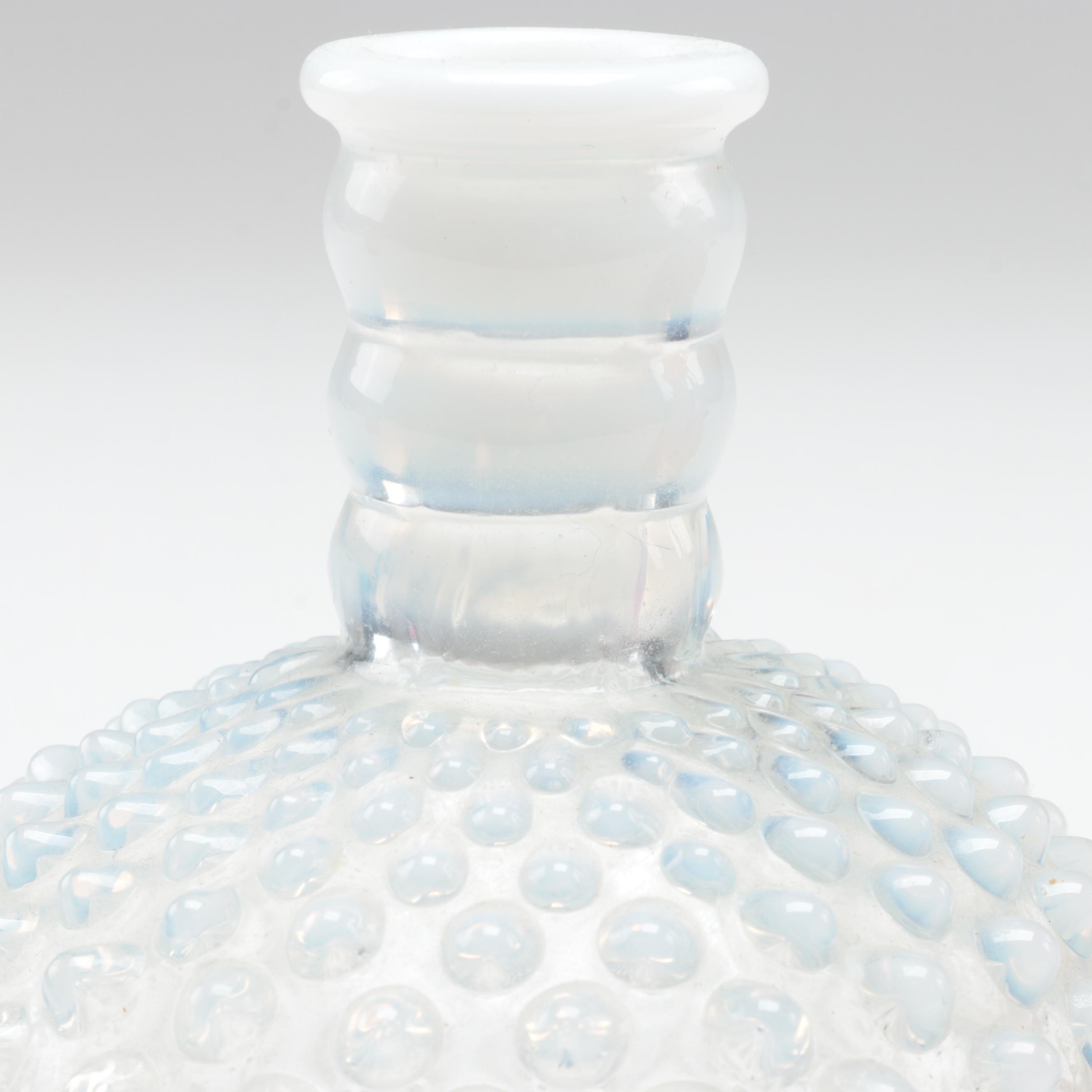 Fenton Hobnail Opalescent and Coin Dot Cranberry Glass Vases and Decor