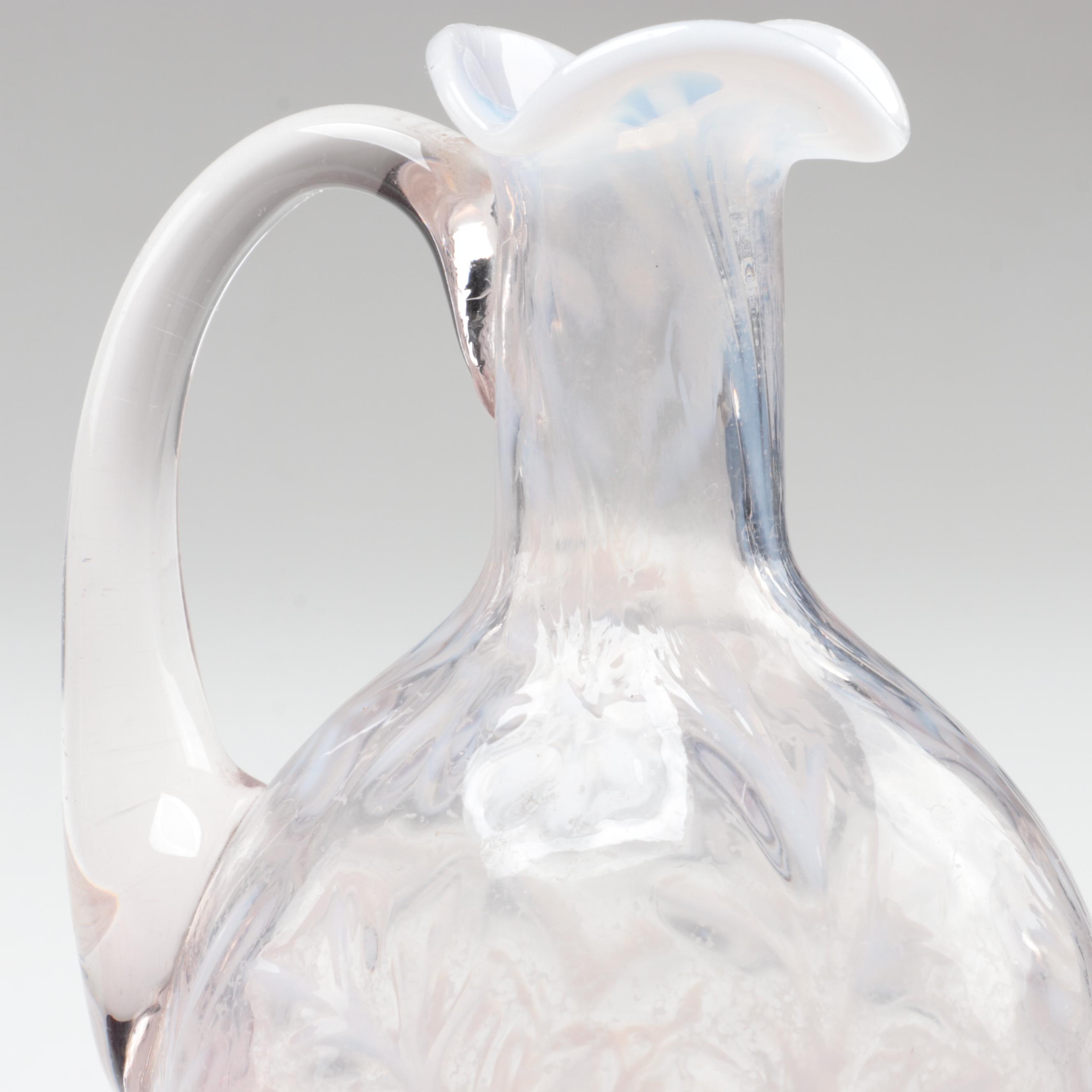 Fenton Hobnail Opalescent and Coin Dot Cranberry Glass Vases and Decor