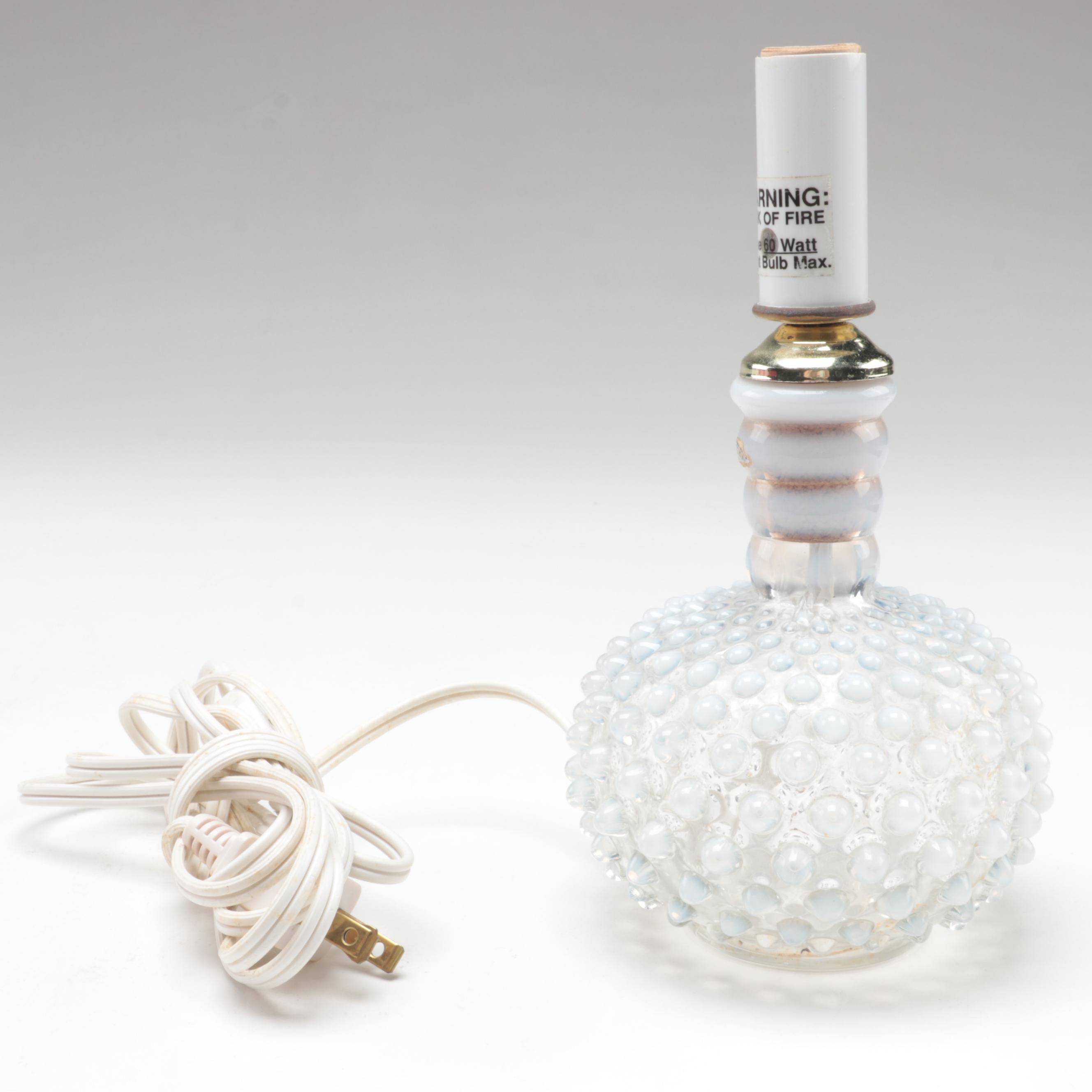 Fenton Hobnail Opalescent and Coin Dot Cranberry Glass Vases and Decor