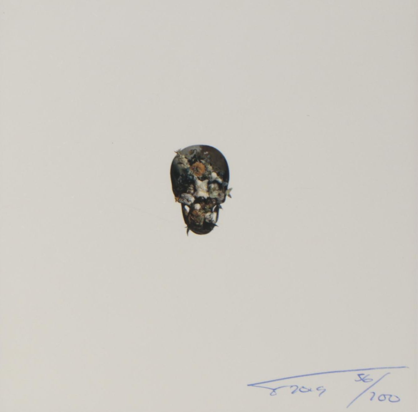 Magnus Gjoen Offset Lithographs of Skull and Grenade, 21st Century
