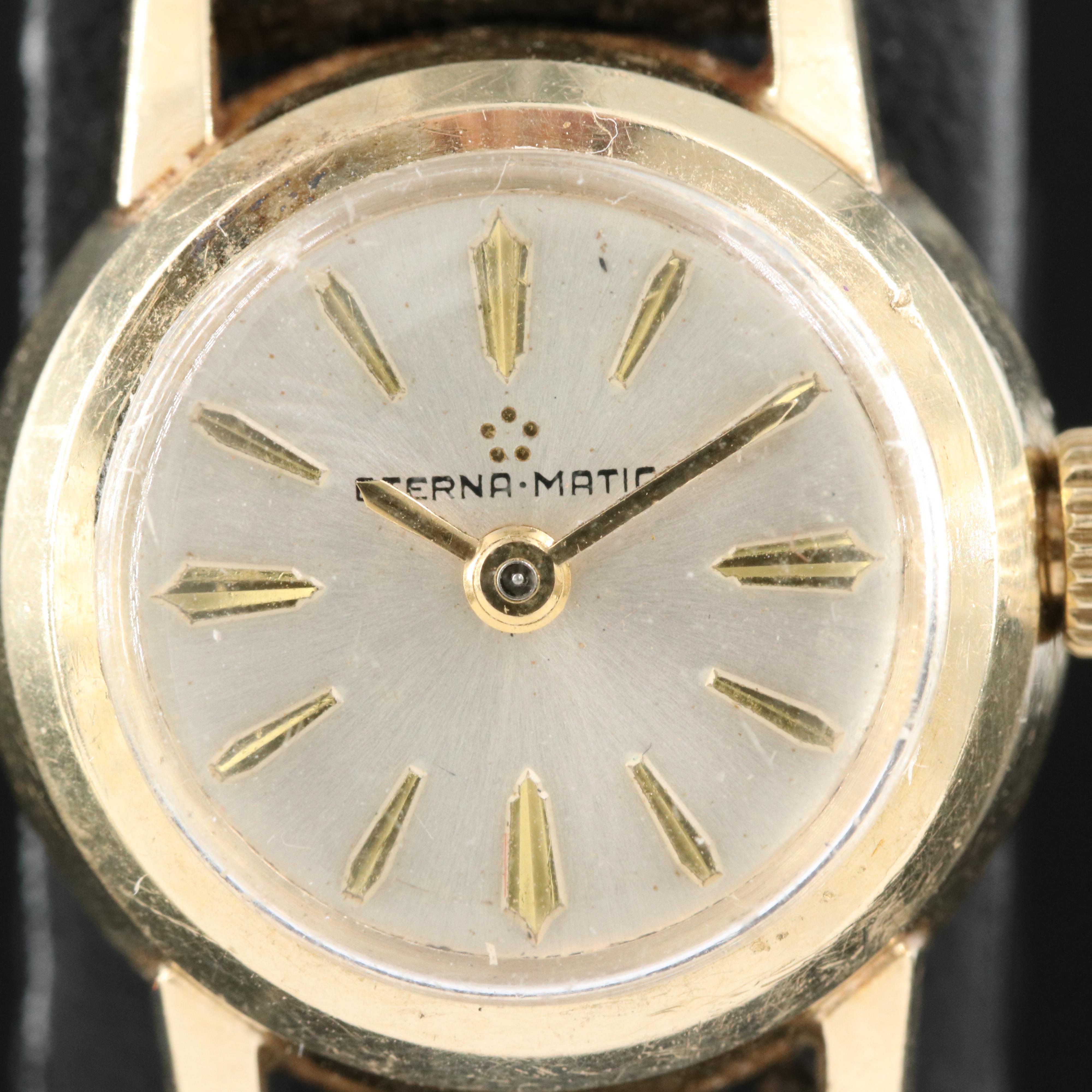 14K Eterna Eternamatic Vintage Watch