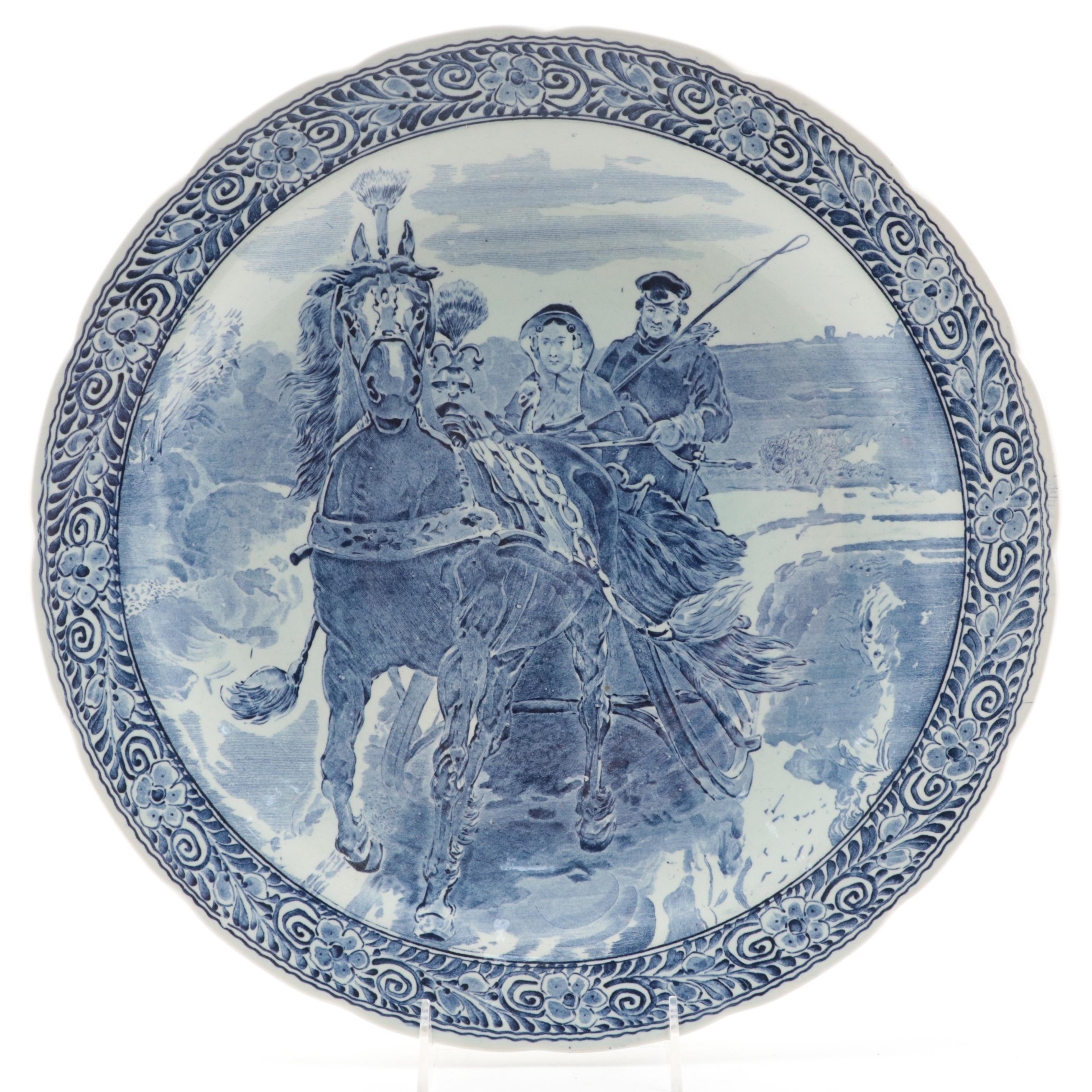 Boch for Royal Sphinx Hanging Delft Decorative Plates