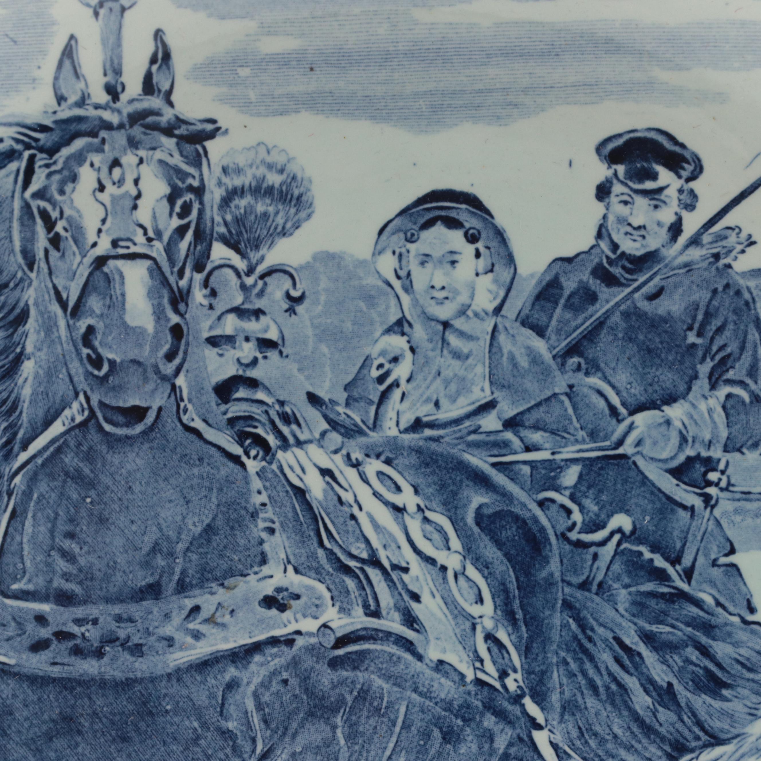 Boch for Royal Sphinx Hanging Delft Decorative Plates