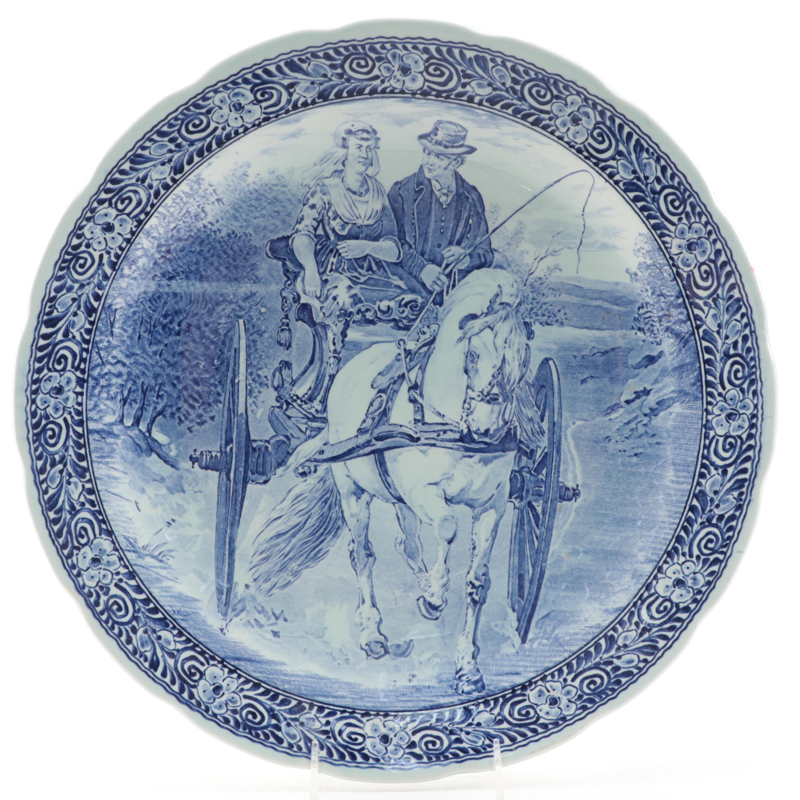 Boch for Royal Sphinx Hanging Delft Decorative Plates