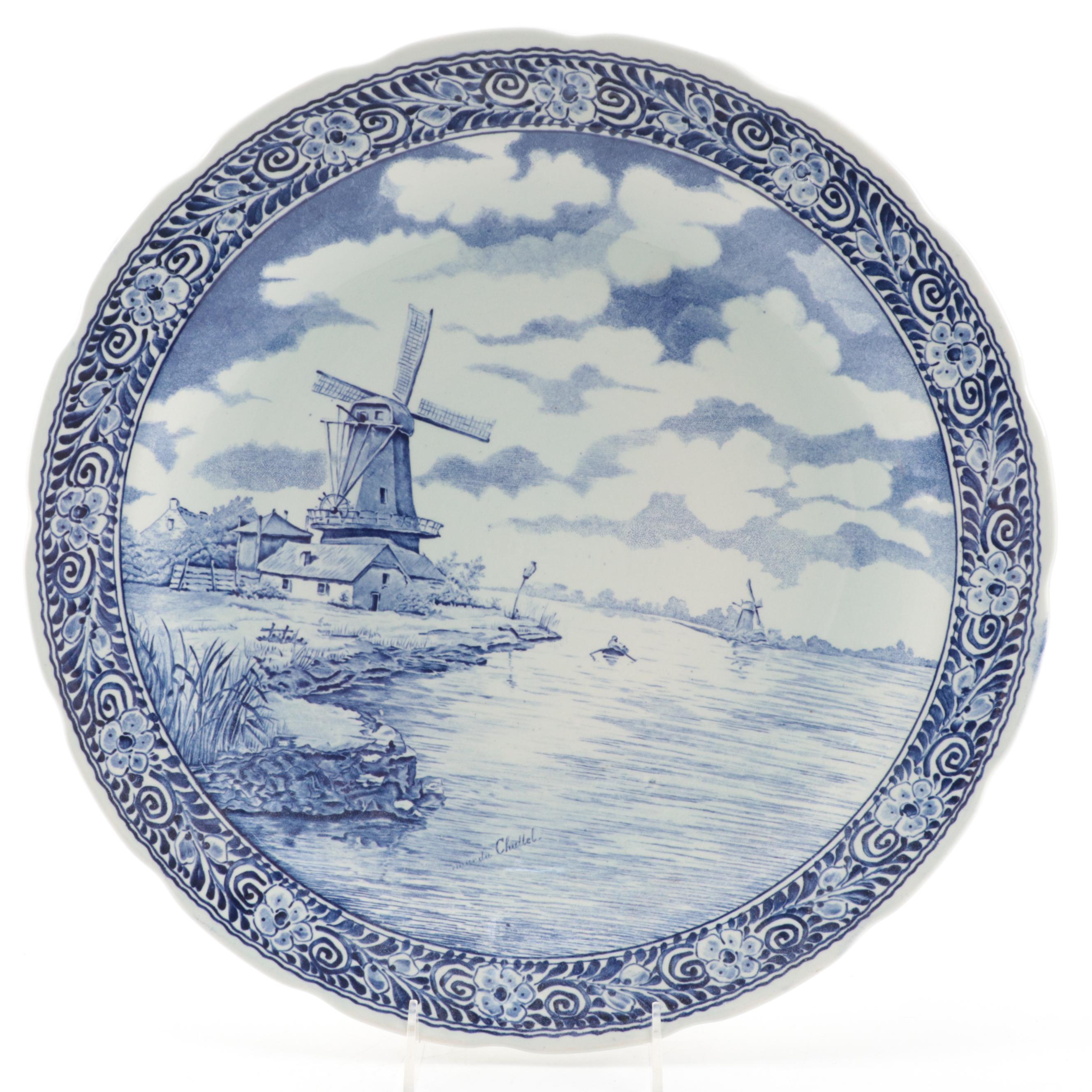 Boch for Royal Sphinx Hanging Delft Decorative Plates