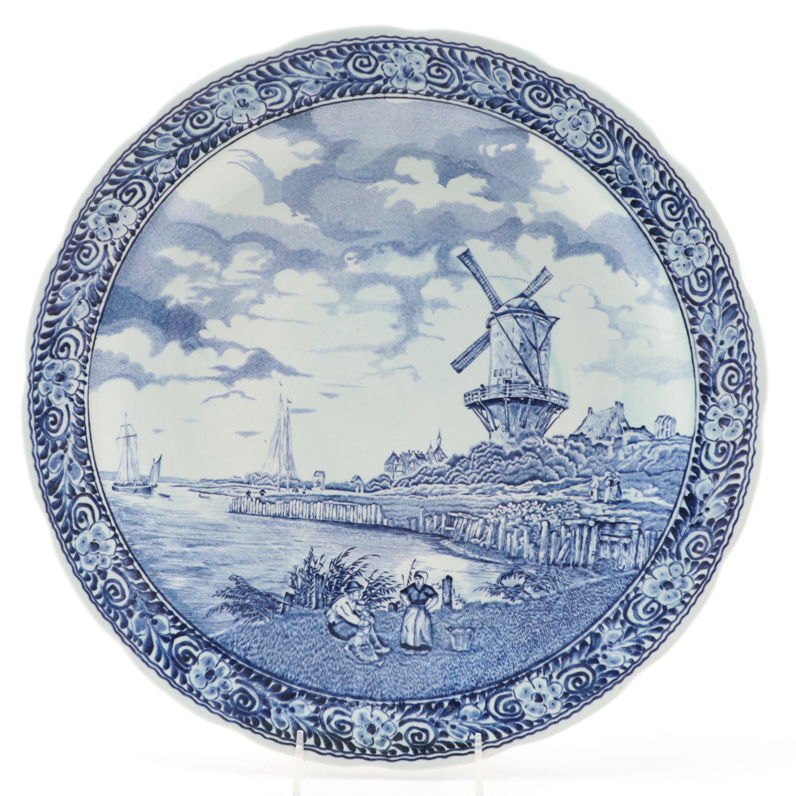 Boch for Royal Sphinx Hanging Delft Decorative Plates