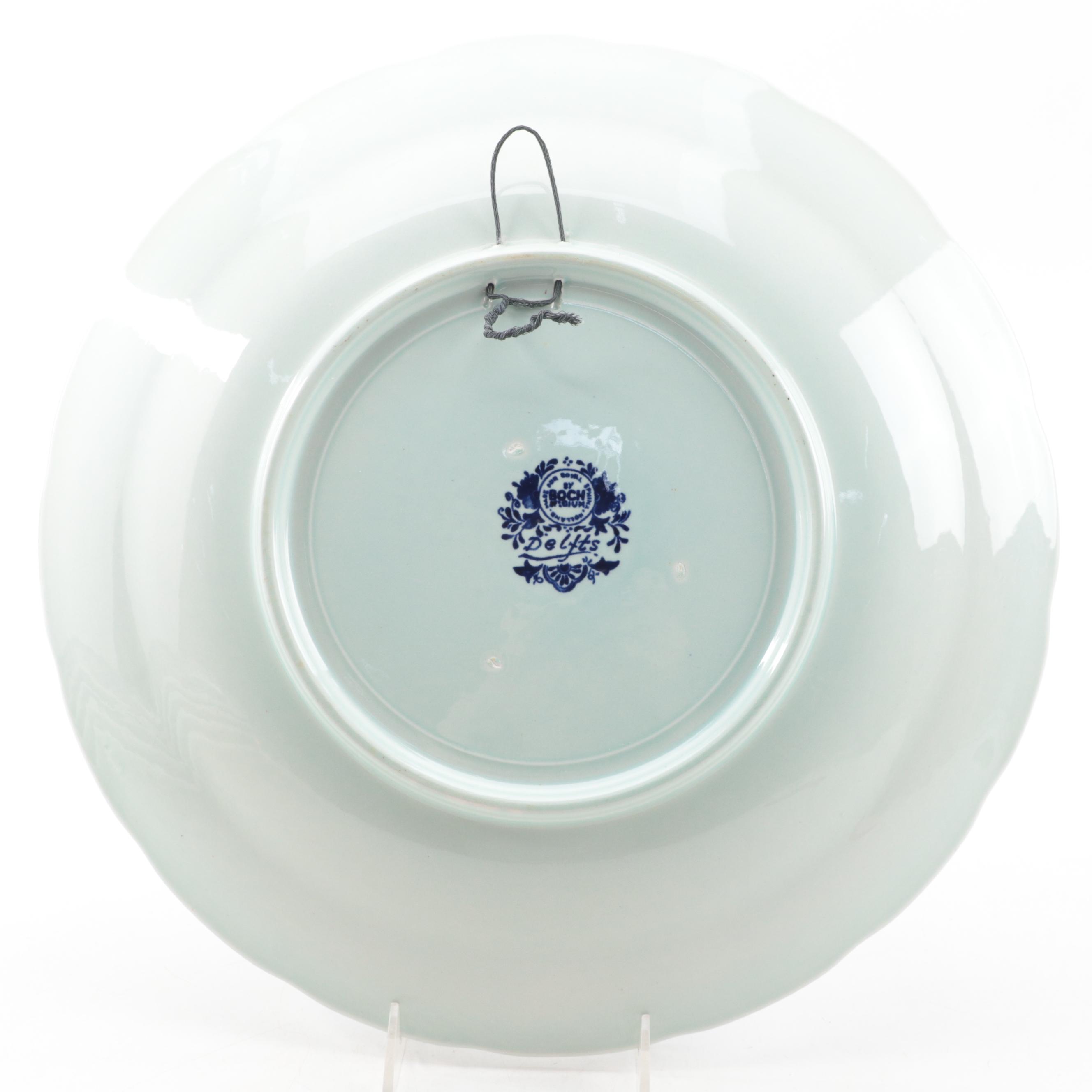 Boch for Royal Sphinx Hanging Delft Decorative Plates