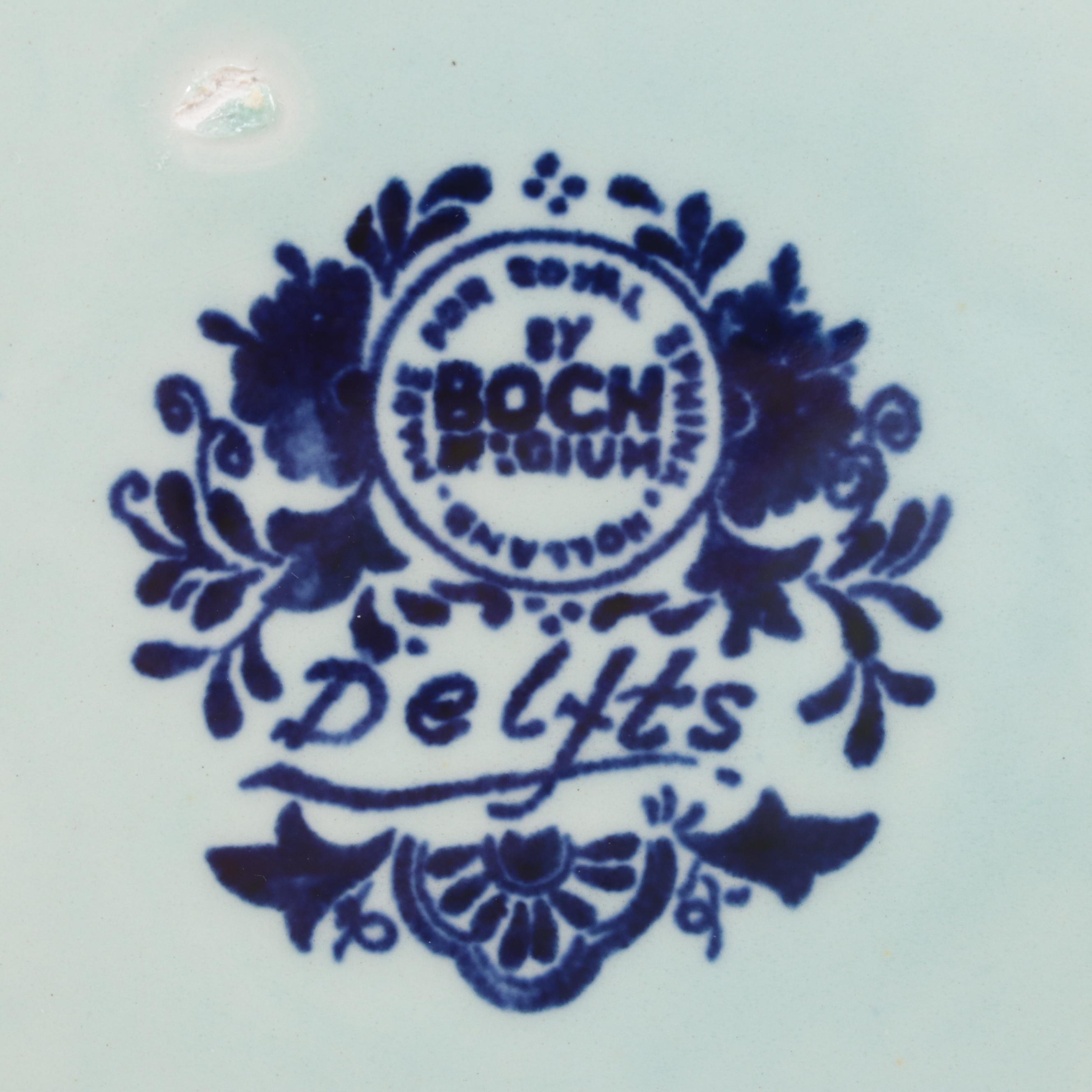 Boch for Royal Sphinx Hanging Delft Decorative Plates