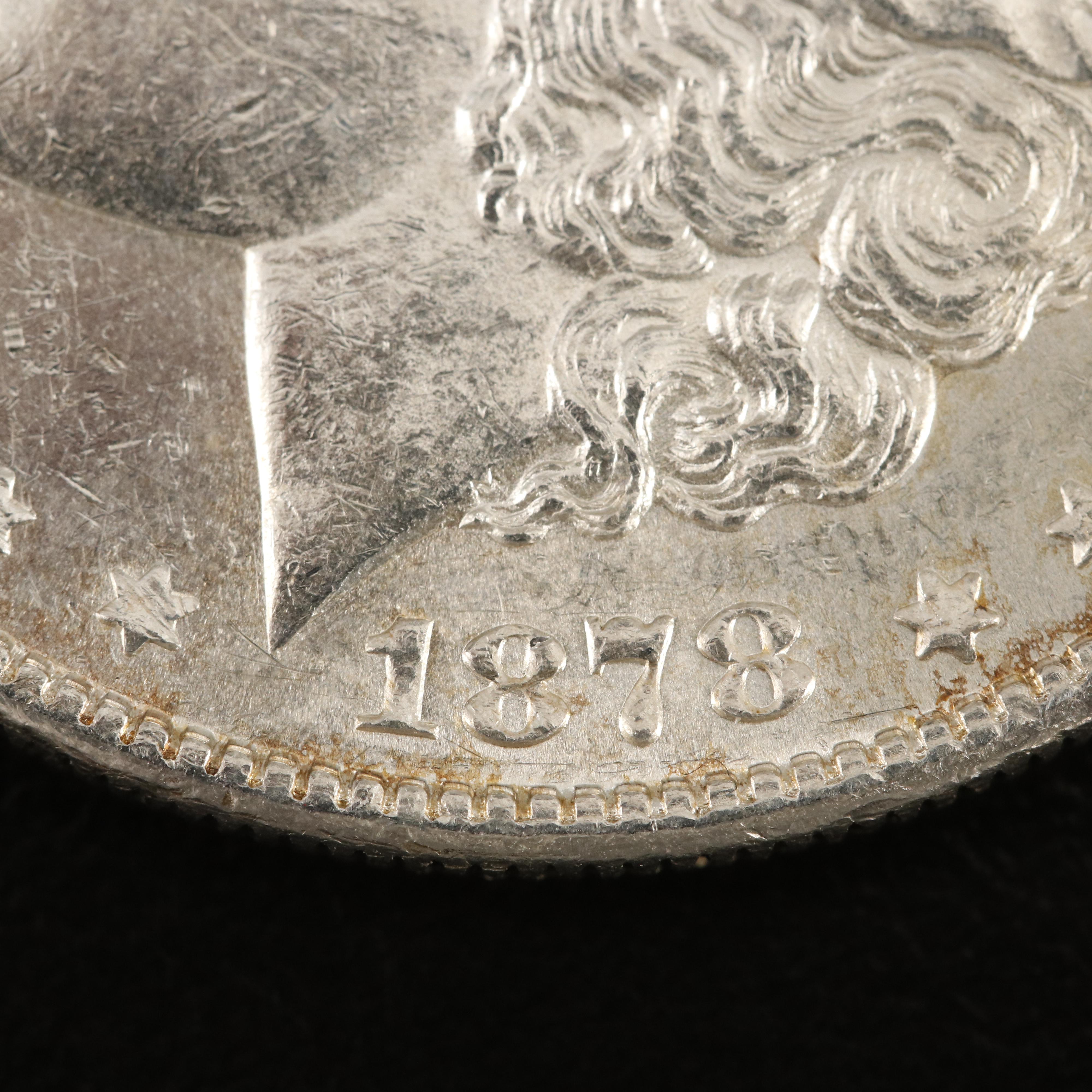 1878-S Morgan Silver Dollar