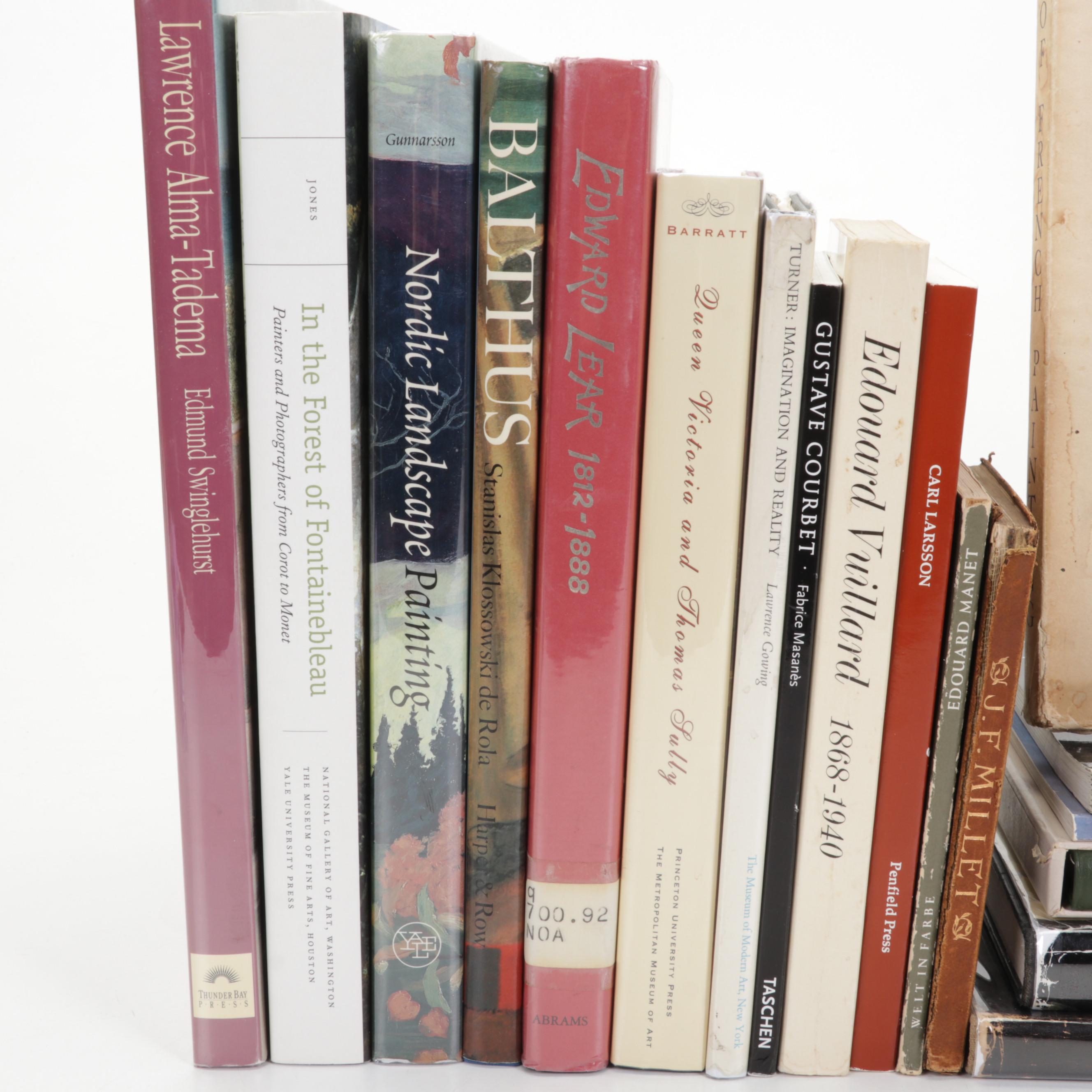 "Masterpieces of French Painting" with Other European 19th Century Art Books