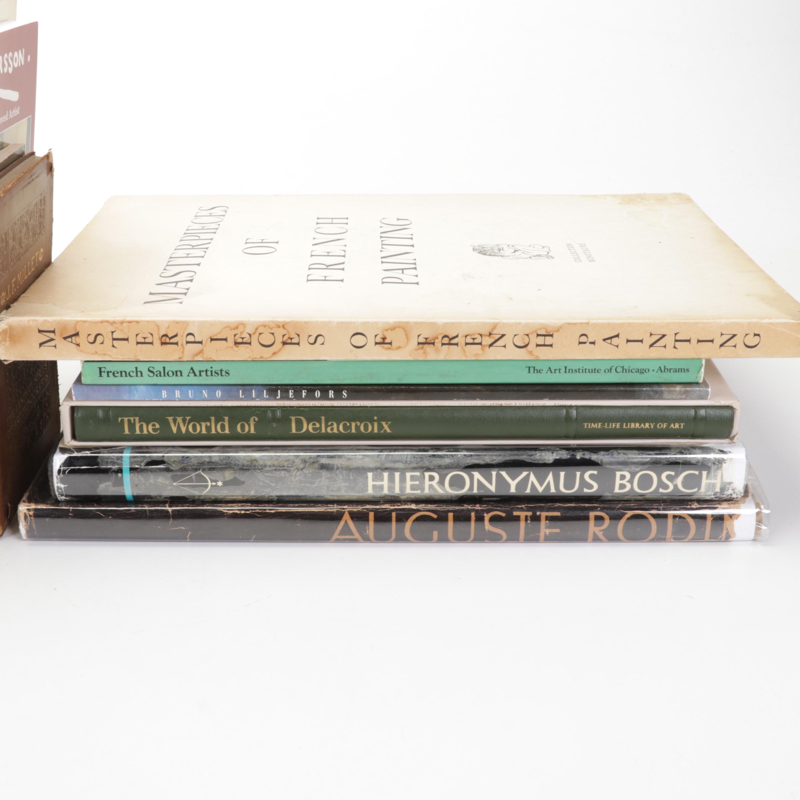 "Masterpieces of French Painting" with Other European 19th Century Art Books