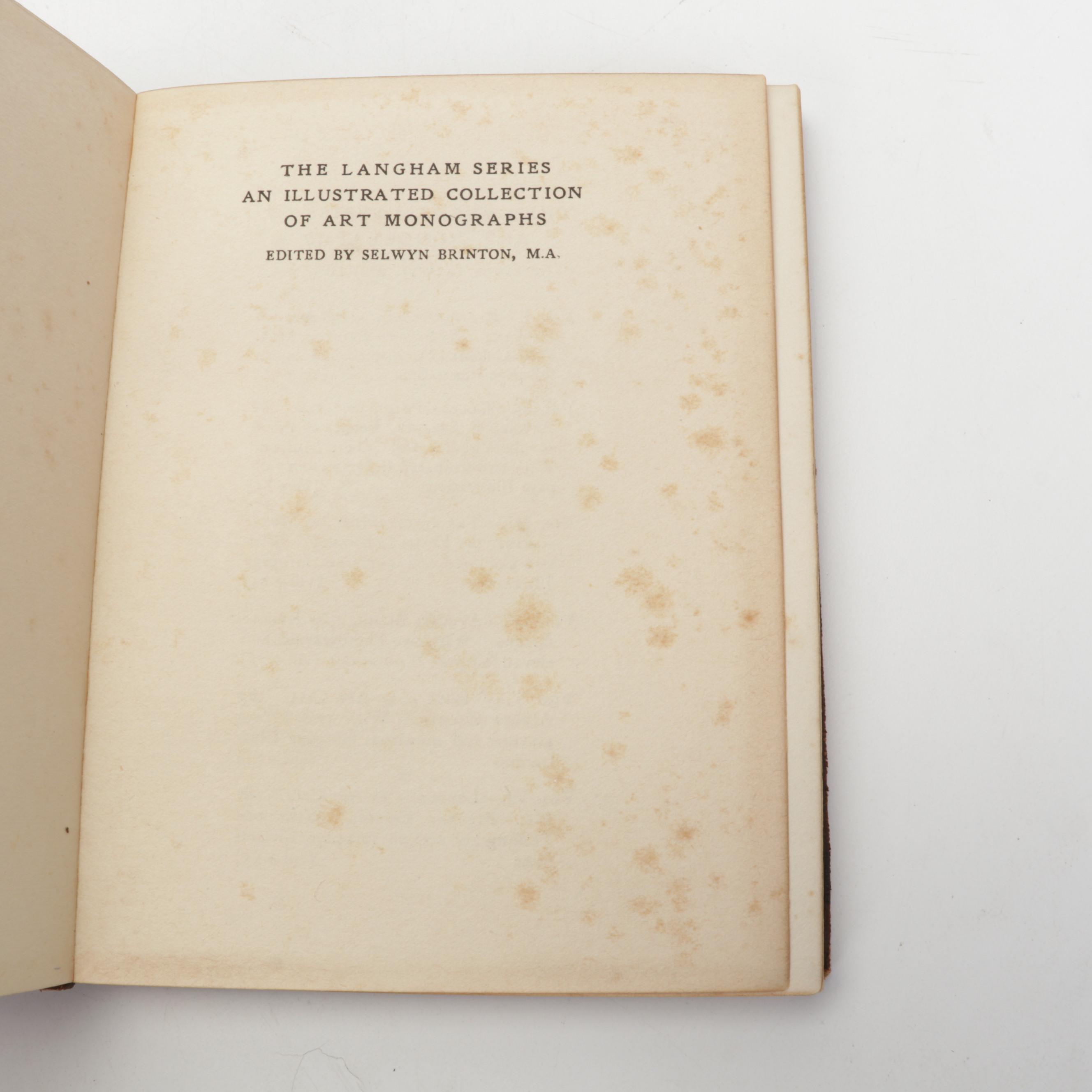 "Masterpieces of French Painting" with Other European 19th Century Art Books