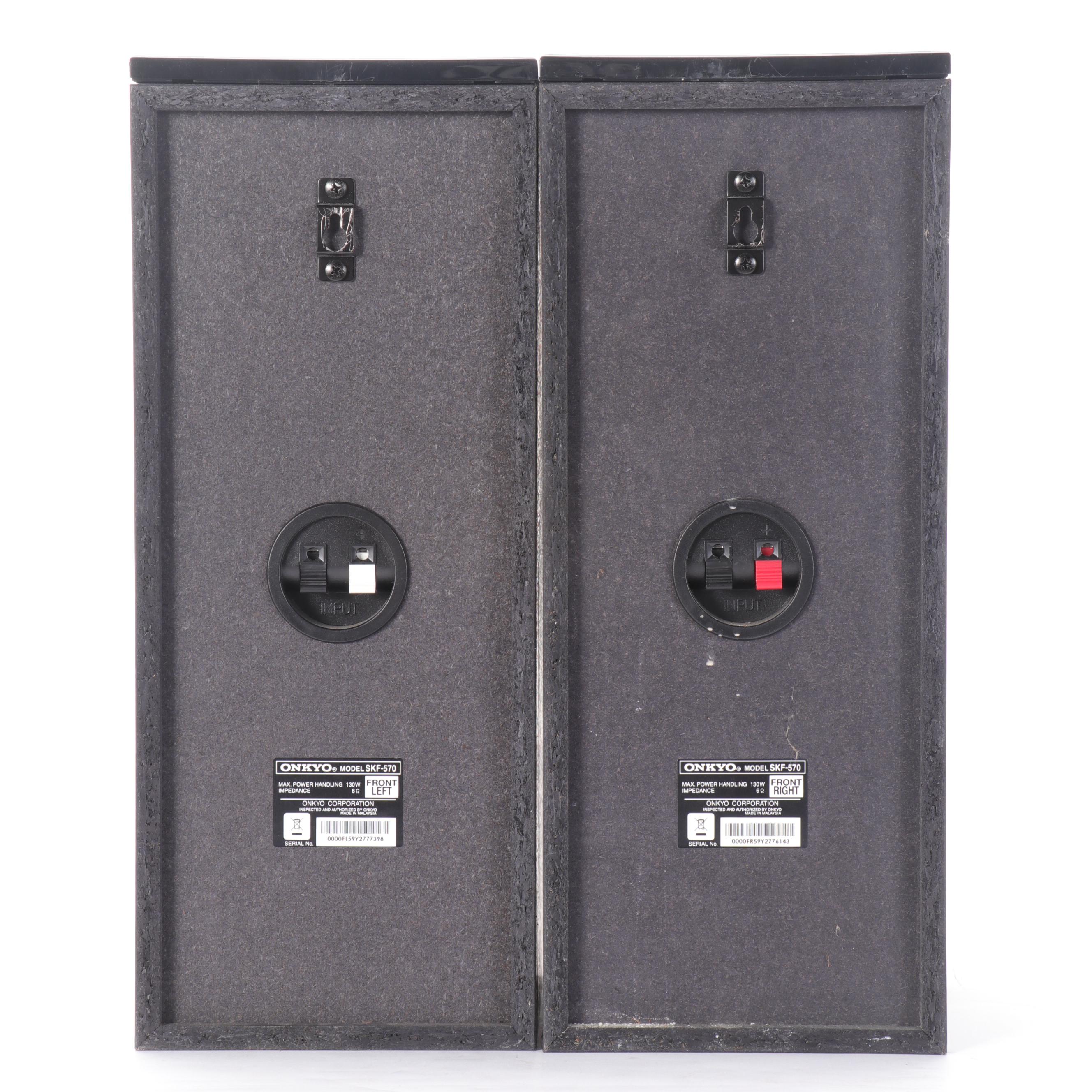 Onkyo AV Receiver With Surround Sound Home Theater Speaker System