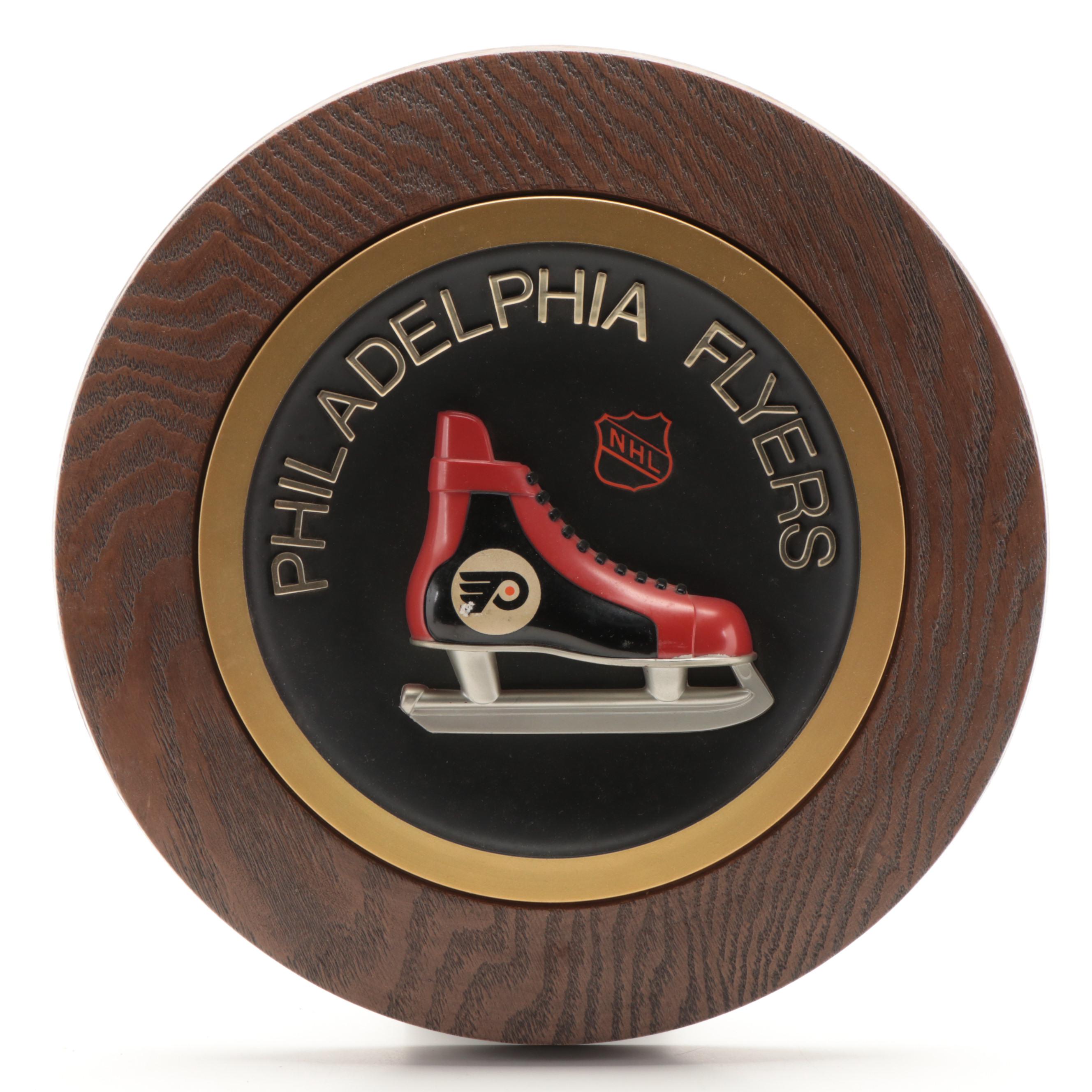 Philadelphia Flyers and Montreal Canadiens NHL Hockey Plaques