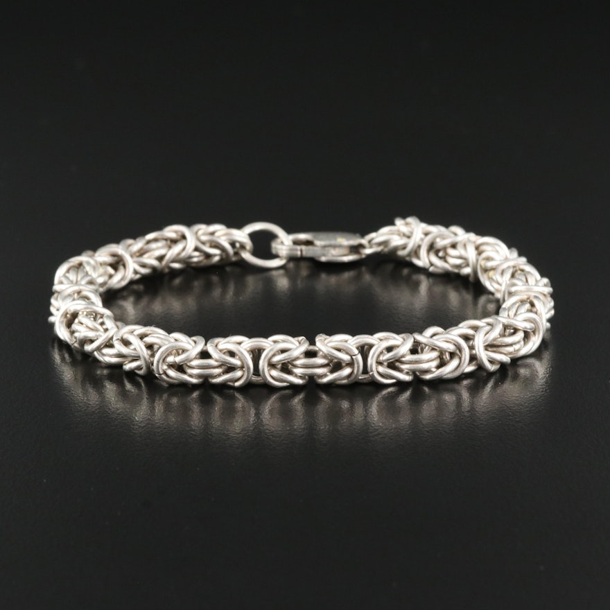 Parker Sterling Byzantine Bracelet