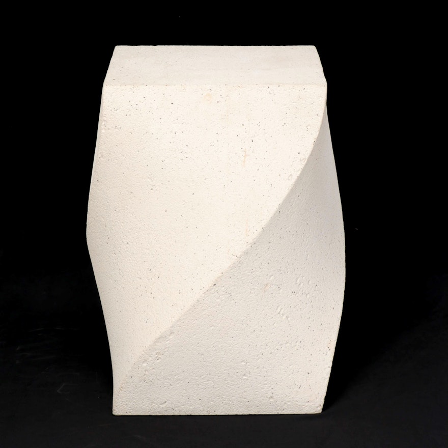 Modernist Style Composite Pedestal