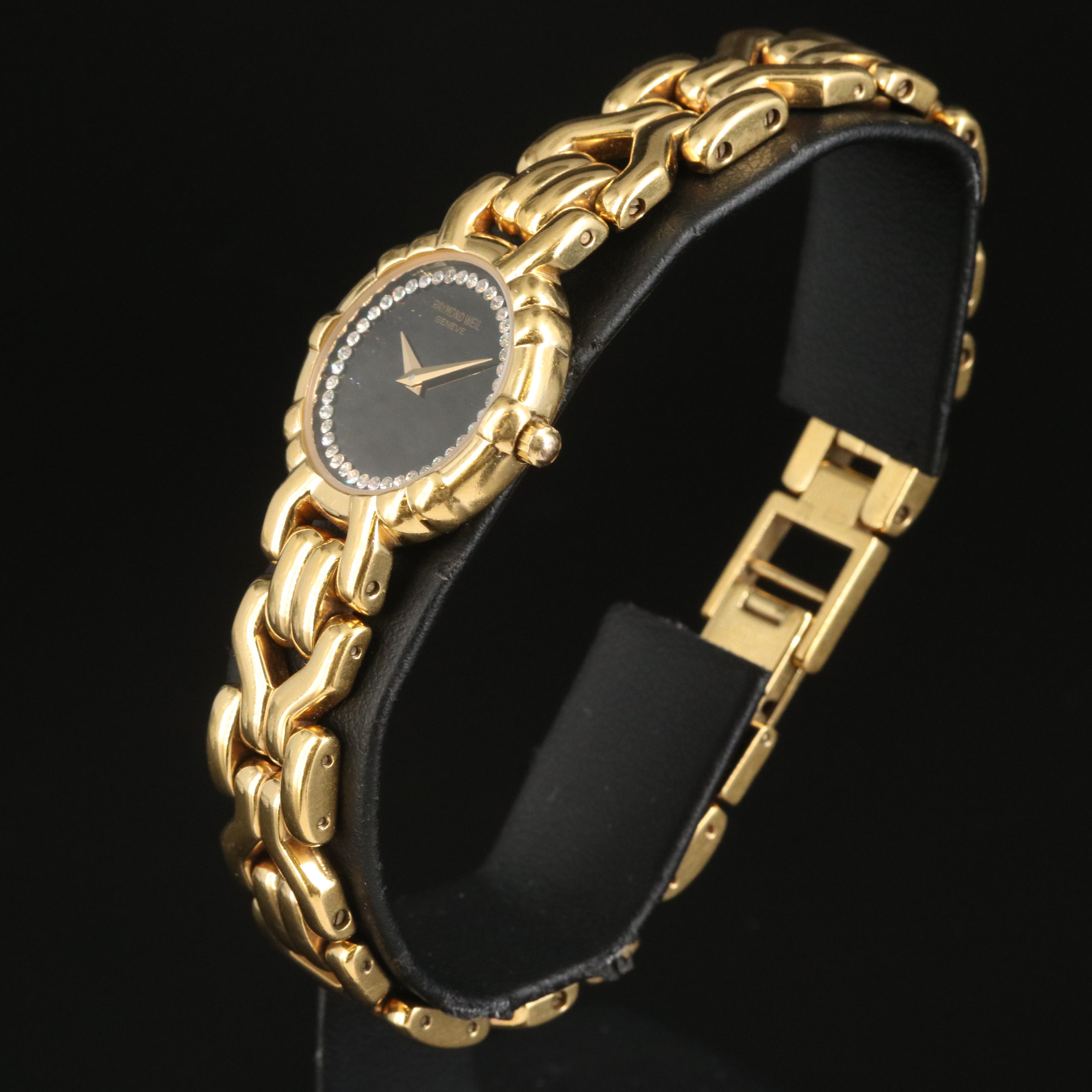 Raymond Weil Black Dial Quartz Watch