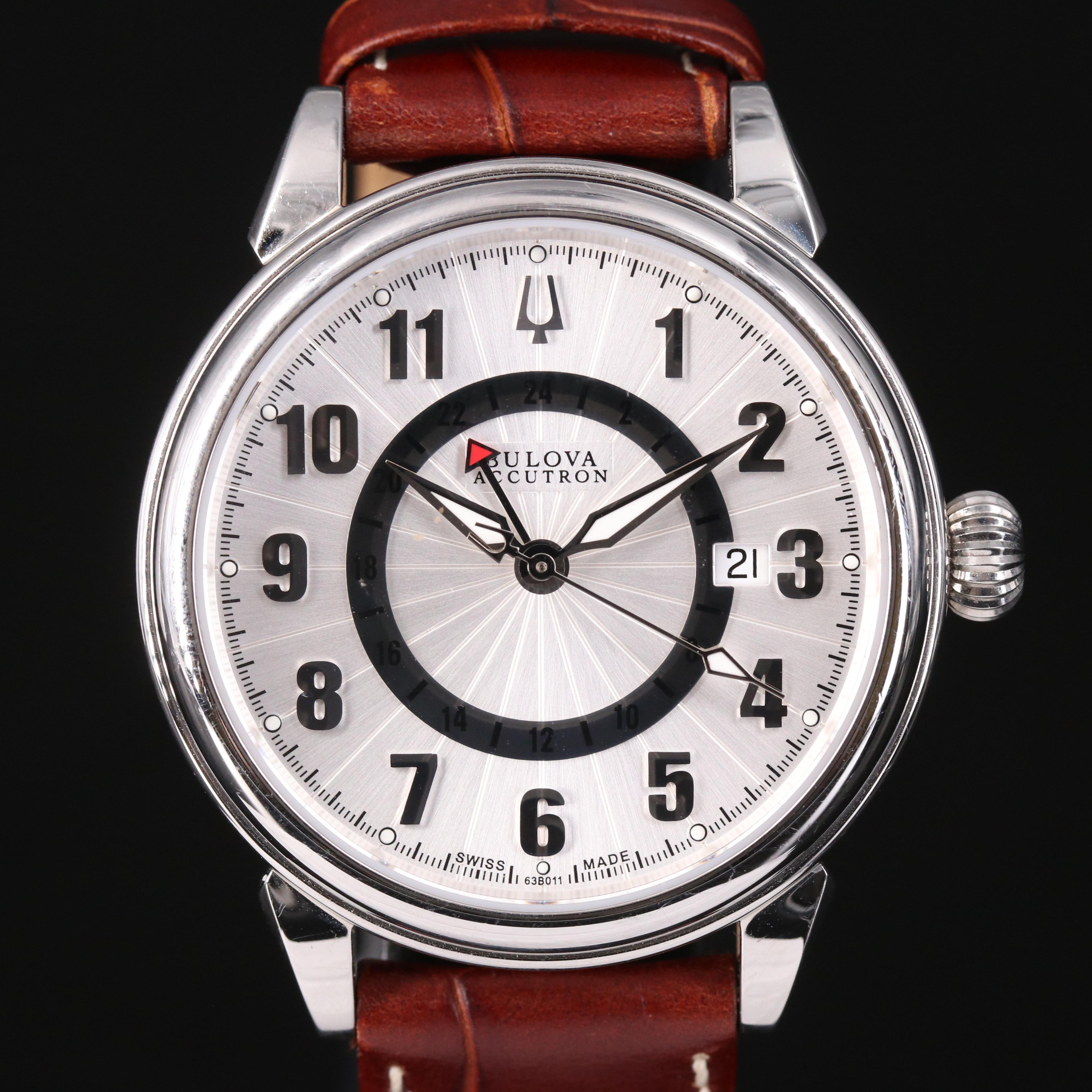 Bulova Accutron Gemini GMT Watch