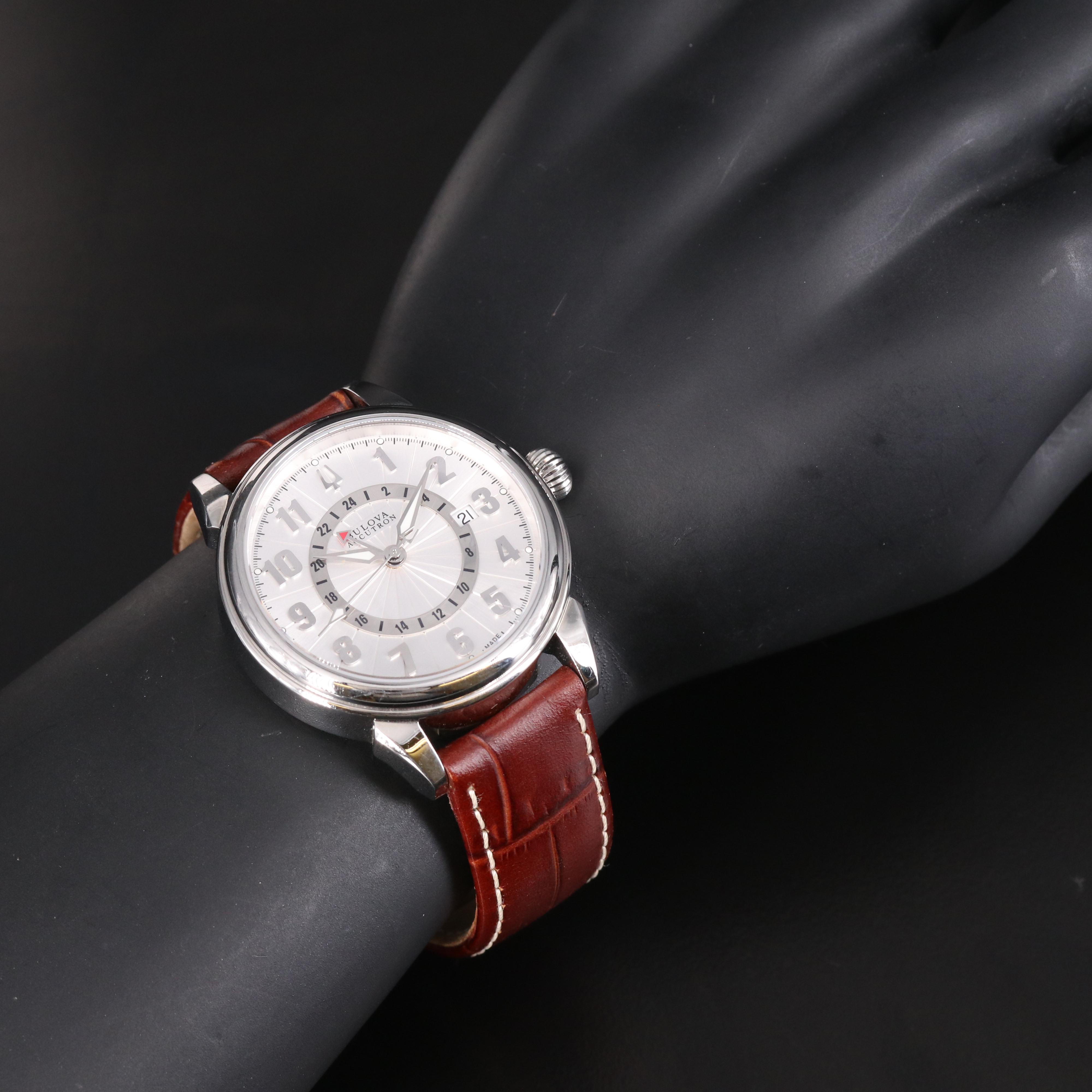 Bulova Accutron Gemini GMT Watch