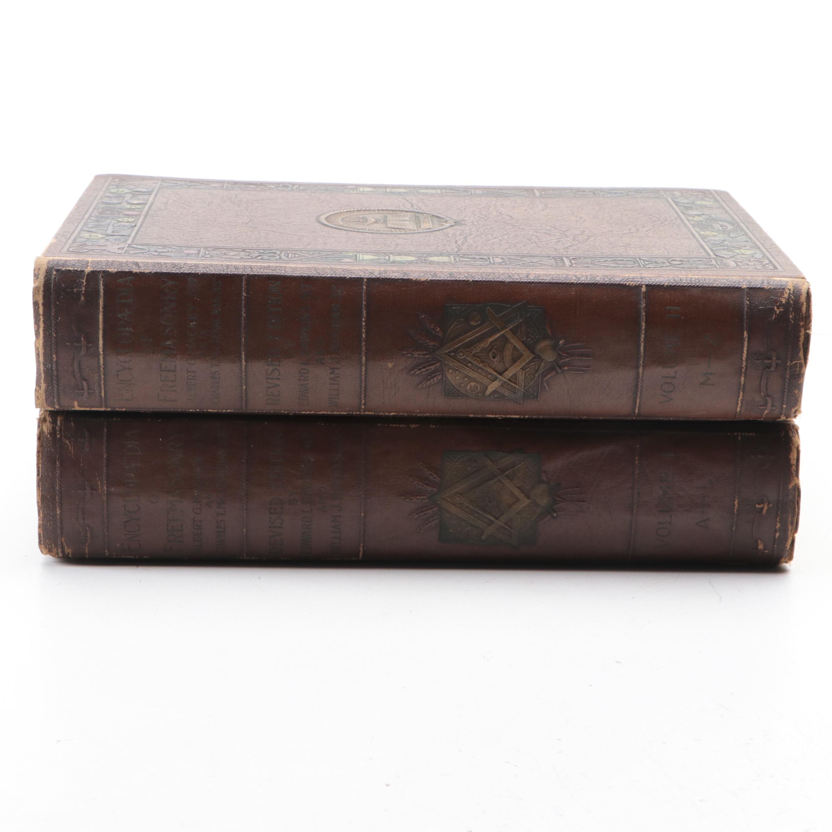 "An Encyclopædia of Freemasonry" Two-Volume Set by Albert G. Mackey et al., 1921