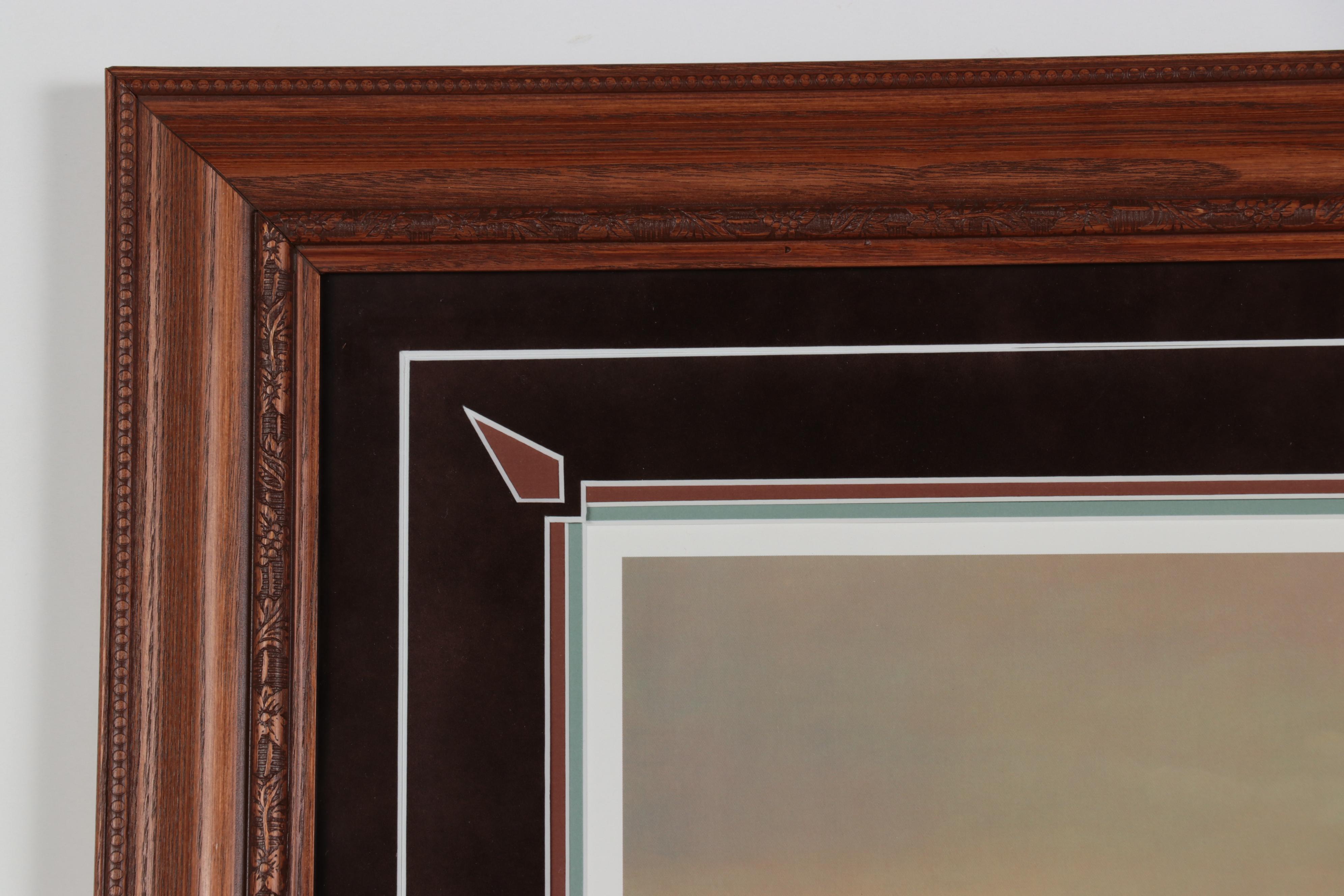 Nancy Glazier Offset Lithograph "Domino," Late 20th Century