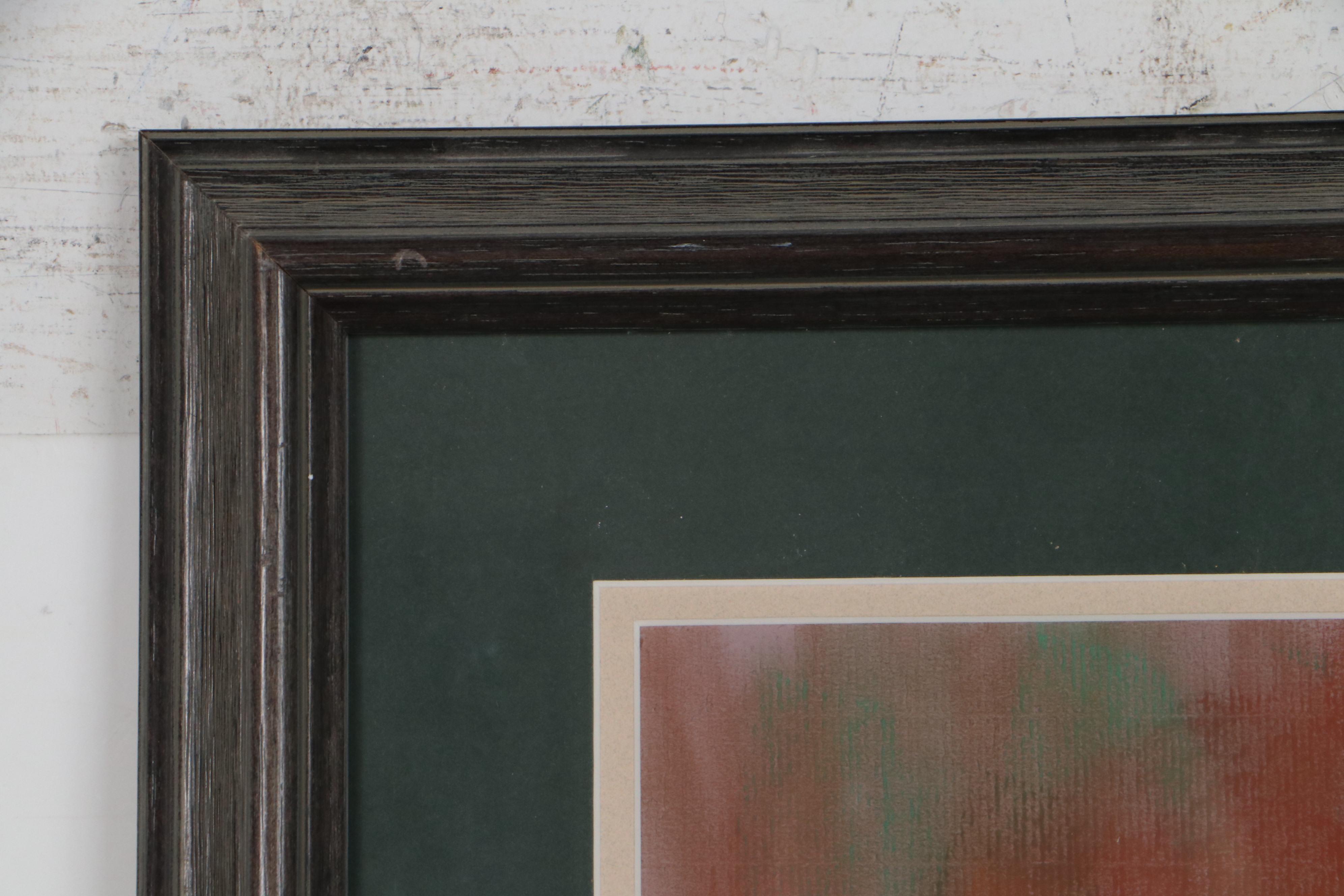 Robert Byrd Portrait Pastel Drawing