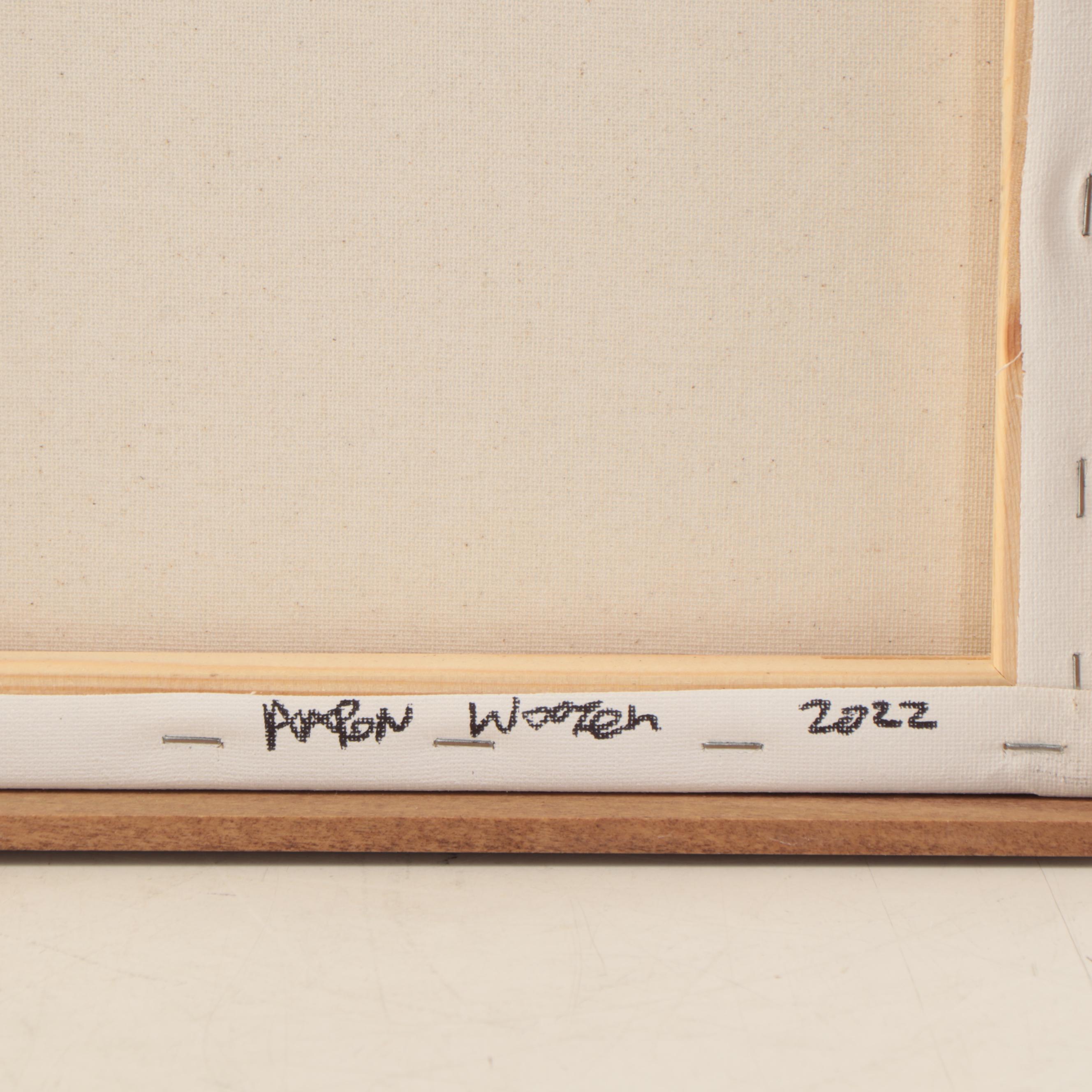 Aaron Wooten Acrylic Painting "Niomi," 2022