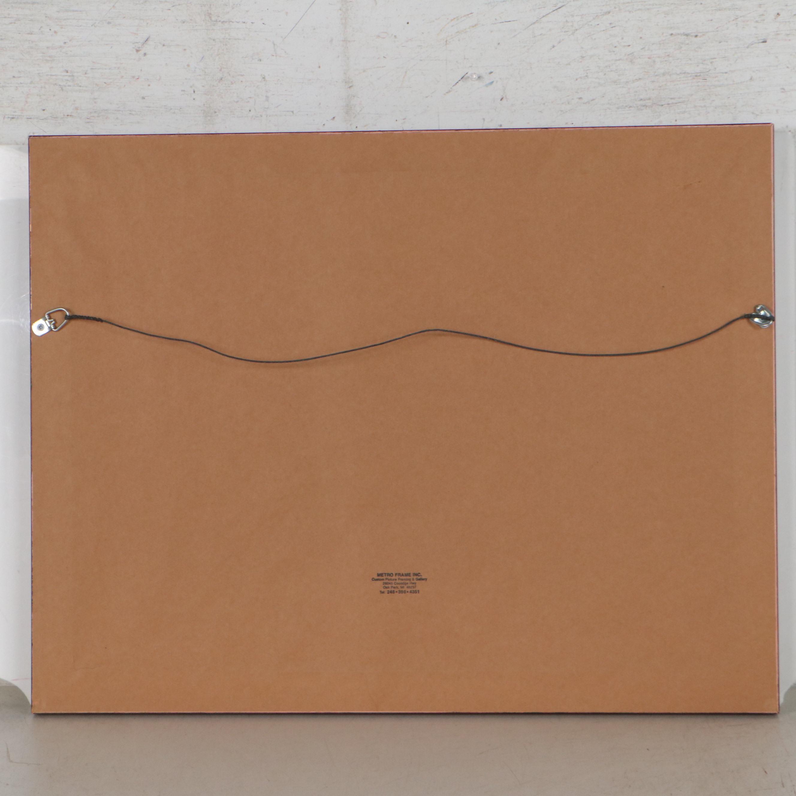 Rick Wisecarver Offset Lithograph "Millennium," 2000