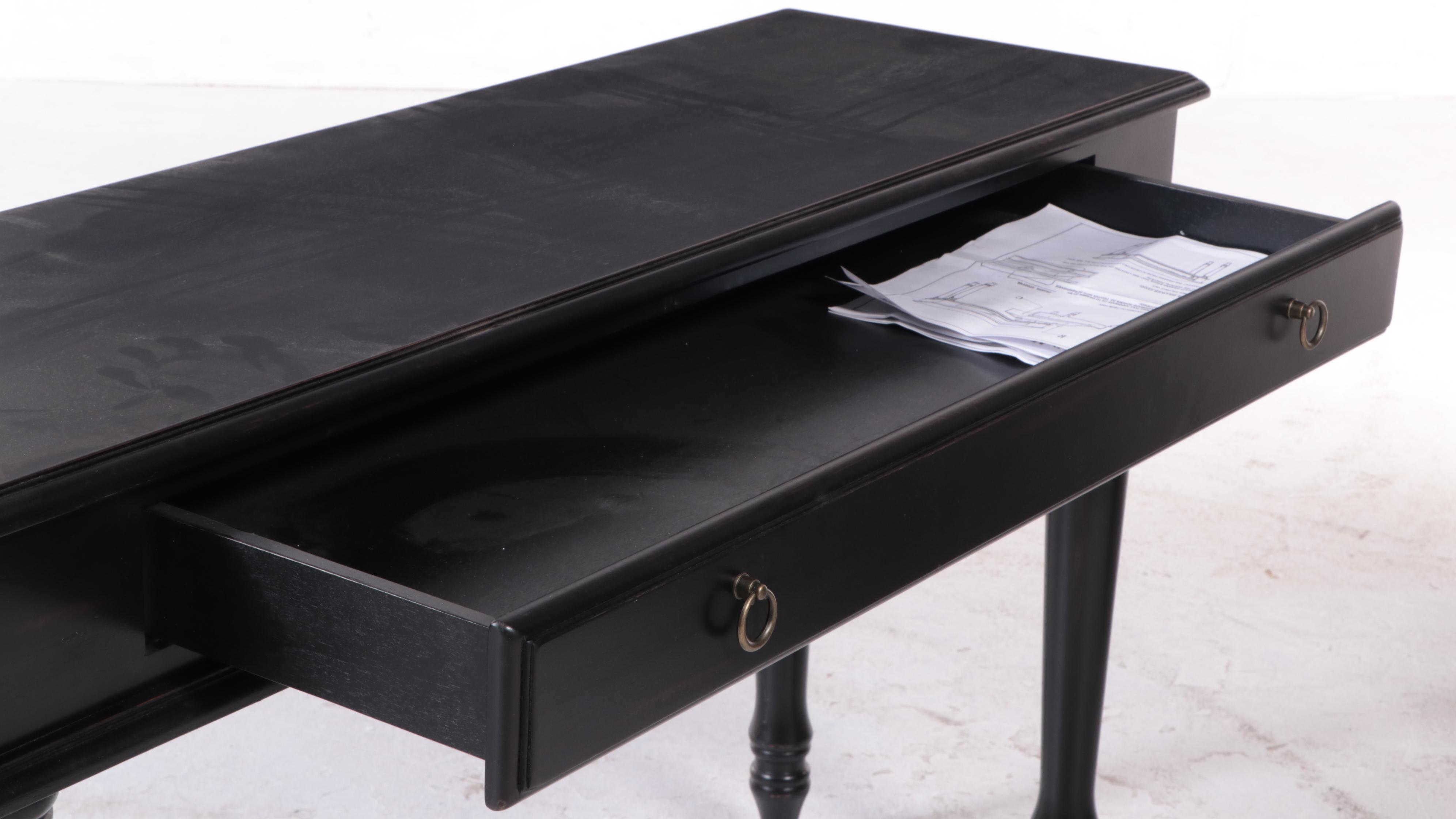 World Market "Hatton" Console Table in Ebony Finish