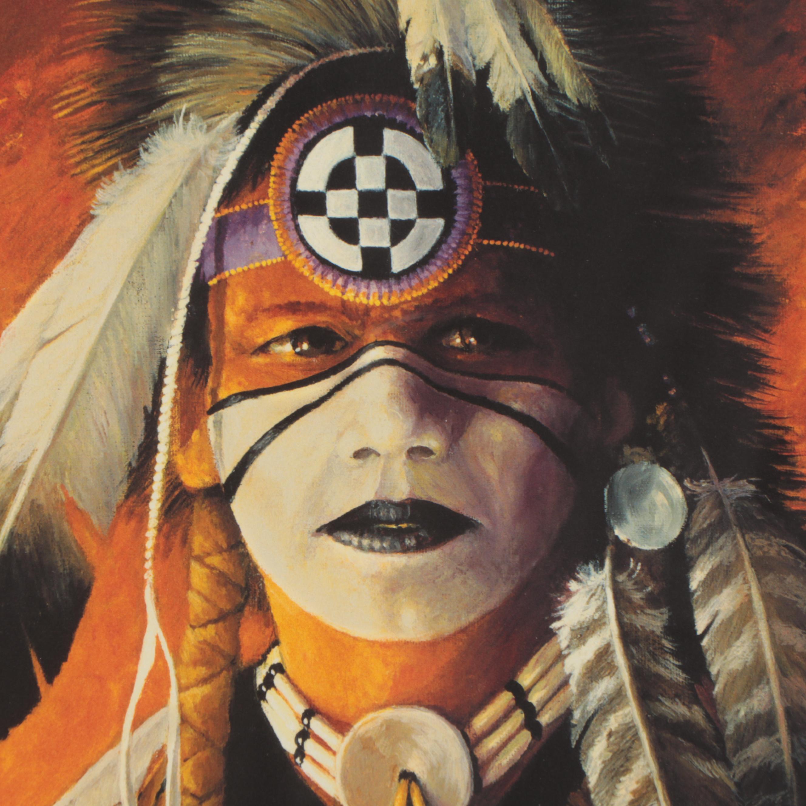 Gary Marathon Giclée "Big Medicine," Circa 2003