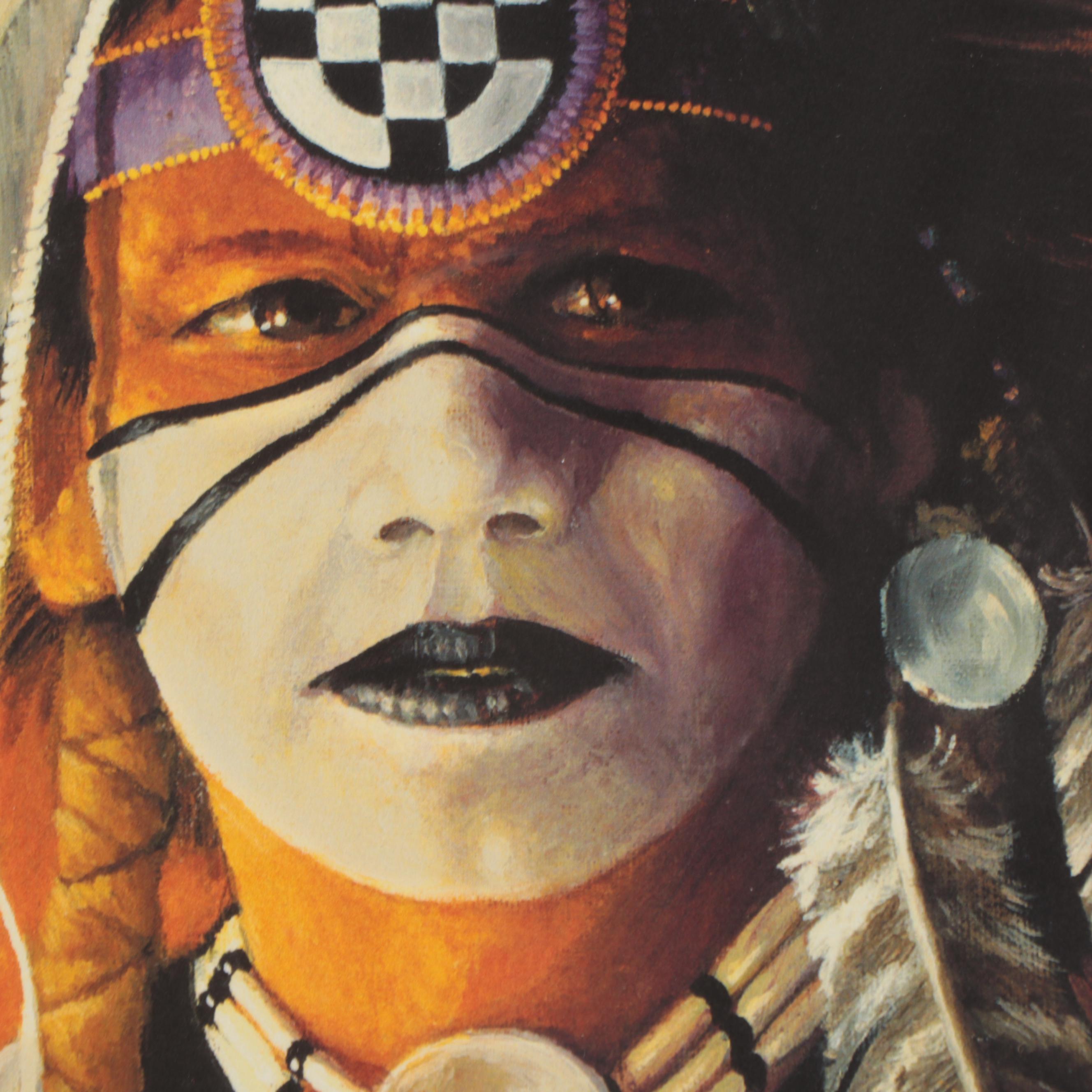 Gary Marathon Giclée "Big Medicine," Circa 2003