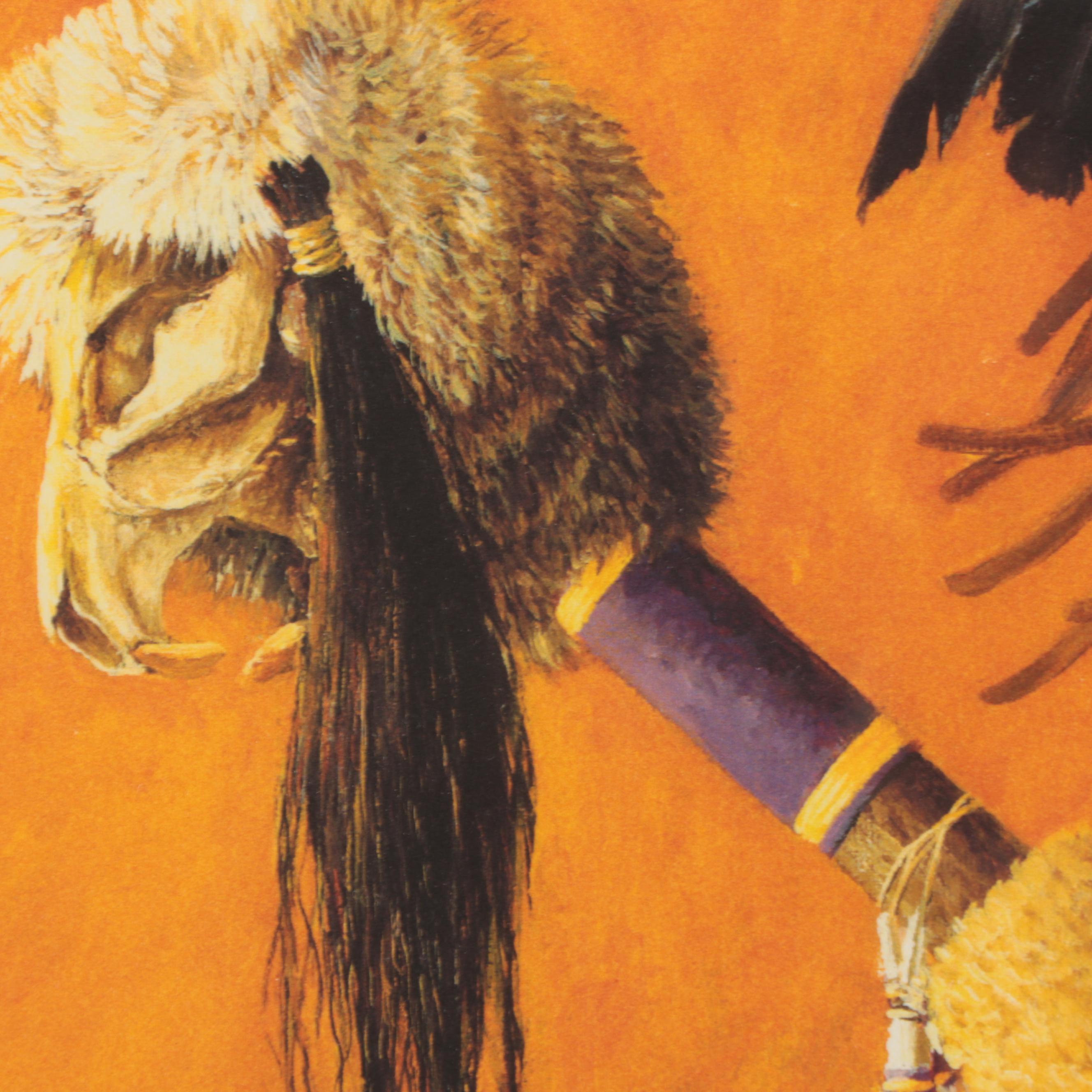 Gary Marathon Giclée "Big Medicine," Circa 2003