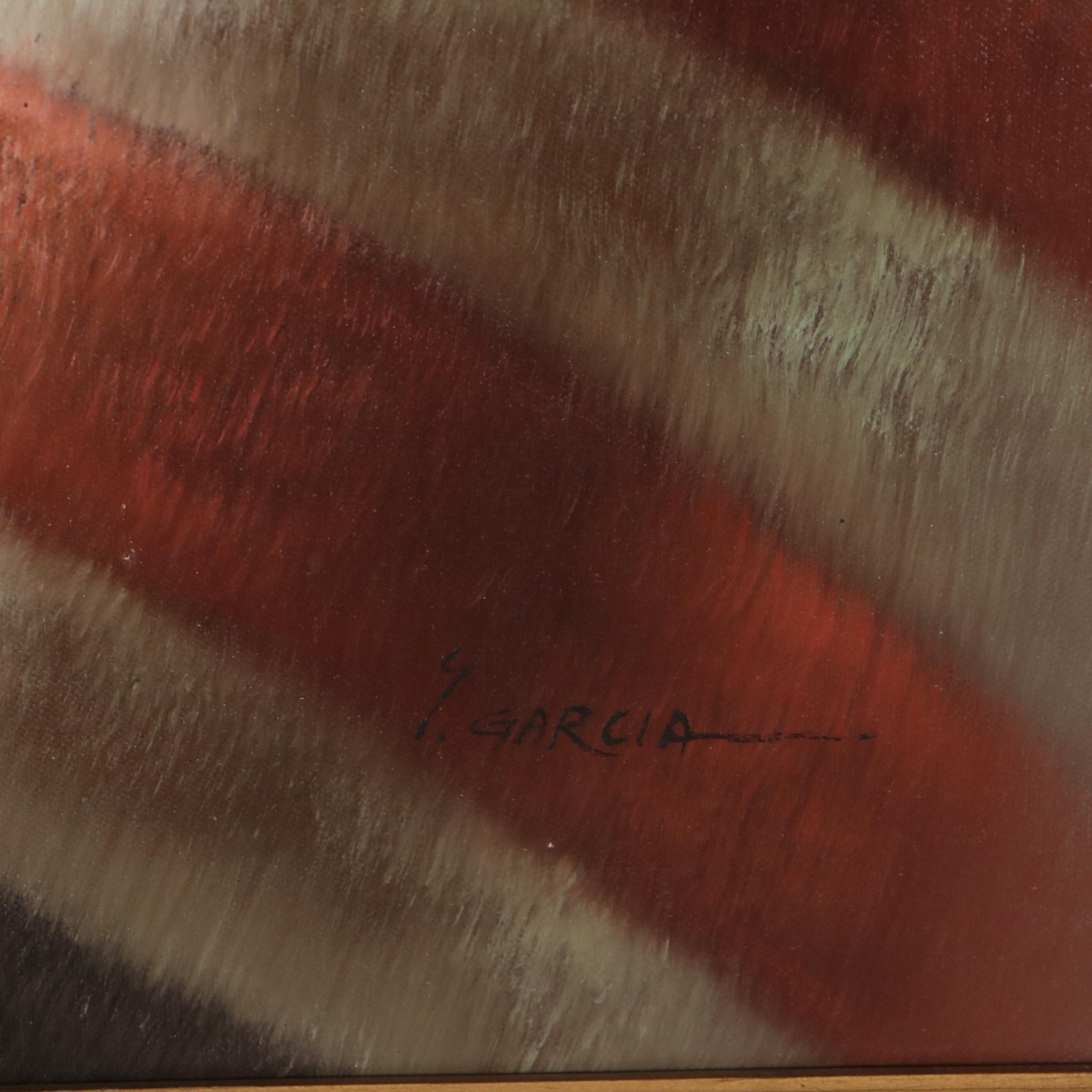 Garcia Portrait Oil Painting of a Native American Man