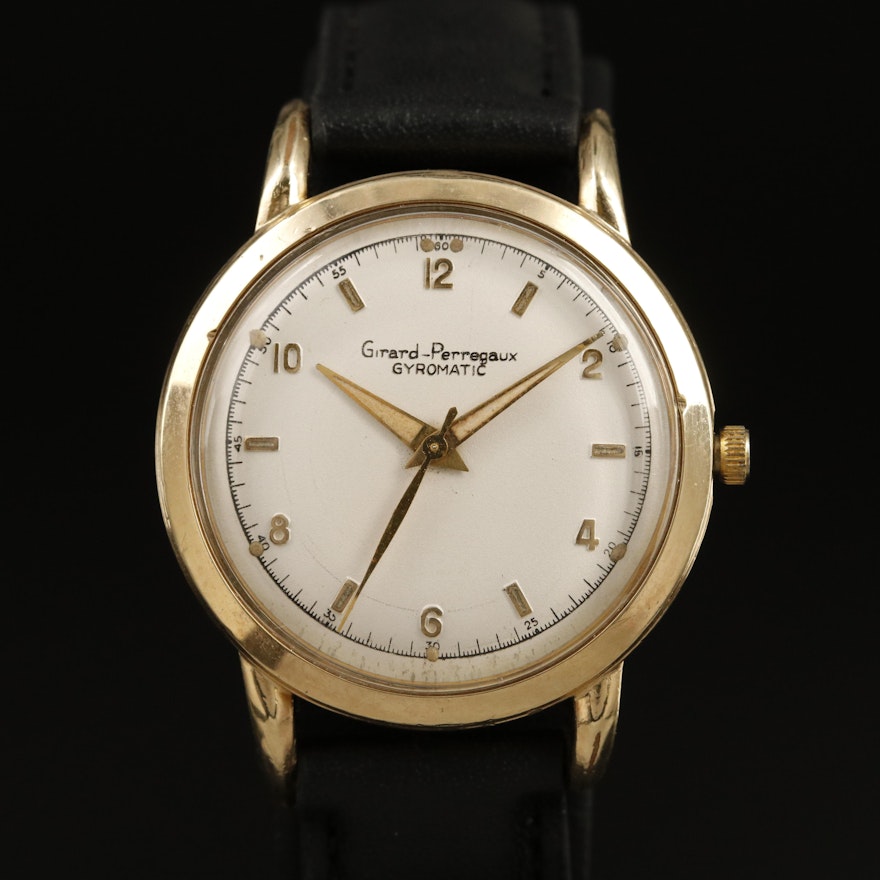 Girard-Perregaux 14K Gyromatic Wristwatch