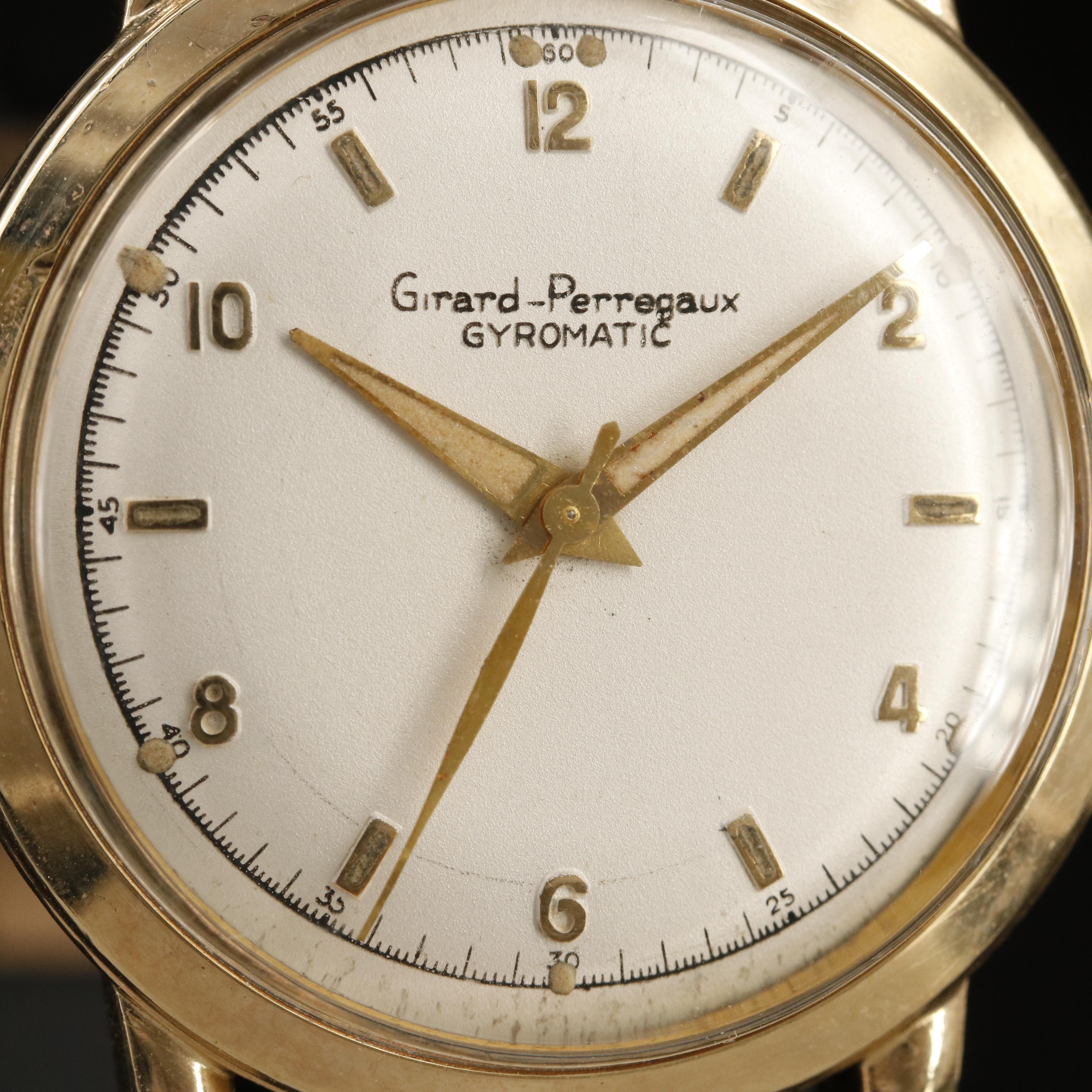 Girard-Perregaux 14K Gyromatic Watch