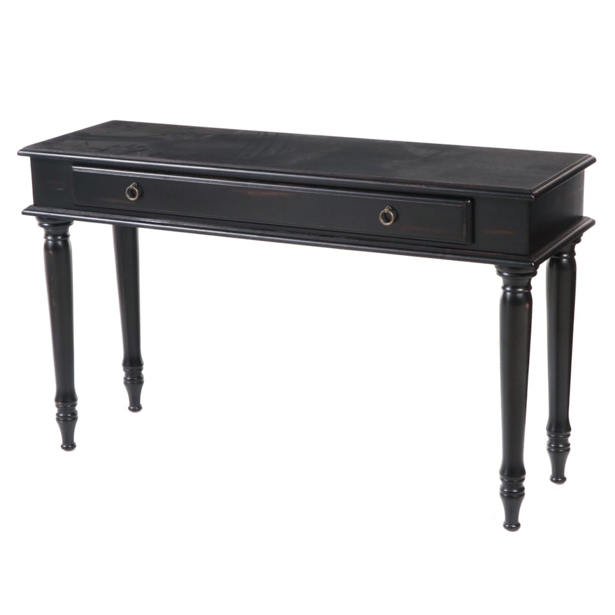 World Market "Hatton" Console Table in Ebony Finish