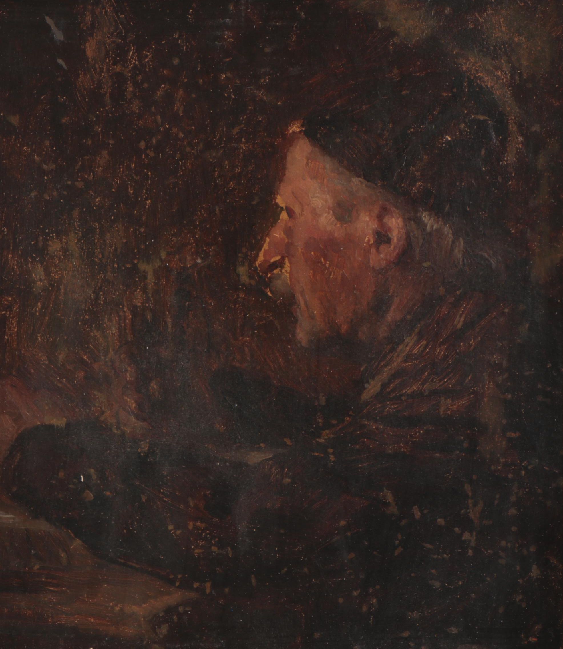 Munich School Style Oil Portrait of a Gentleman, Early 20th Century